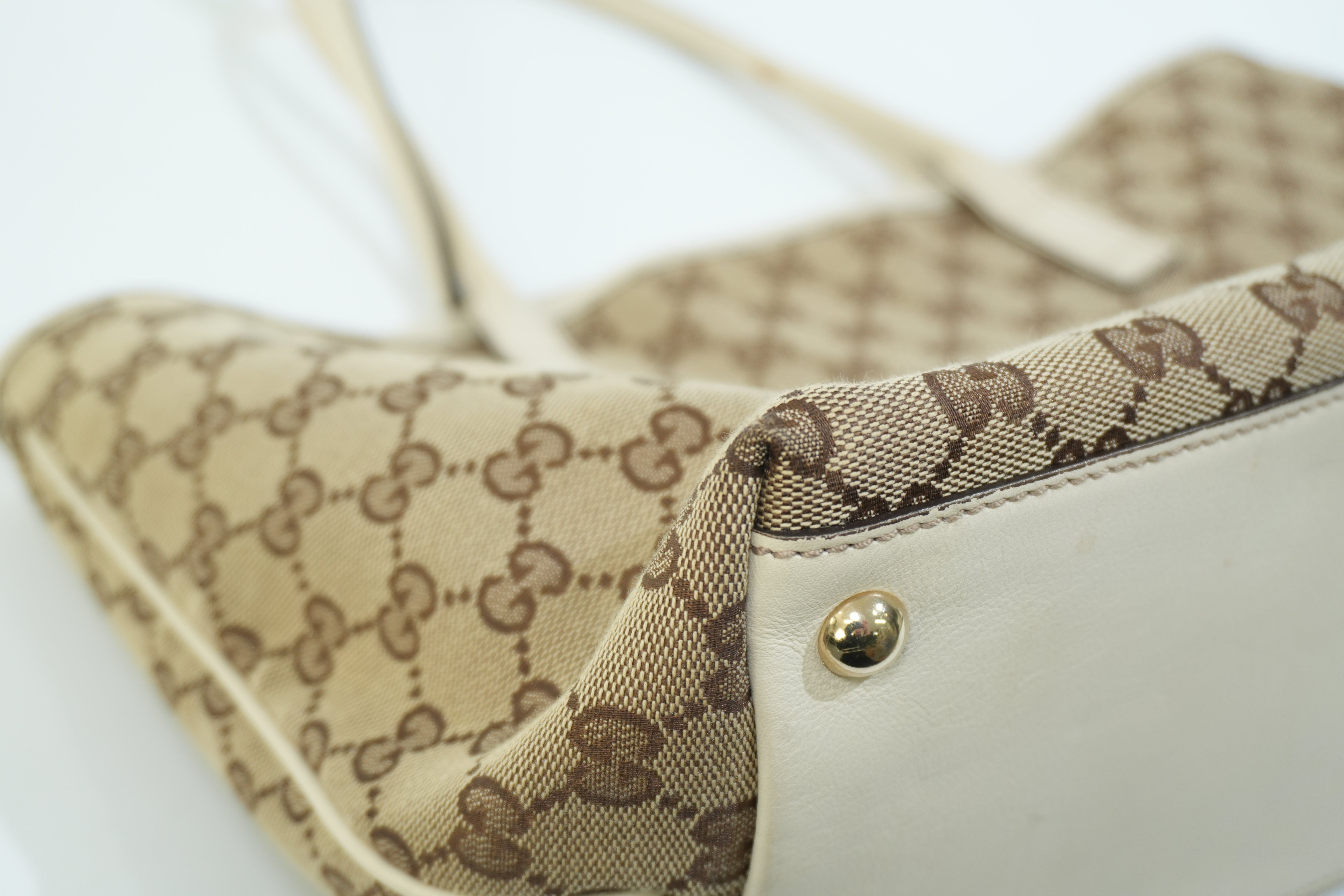 Pre-owned Gucci New Britt Tote Bag