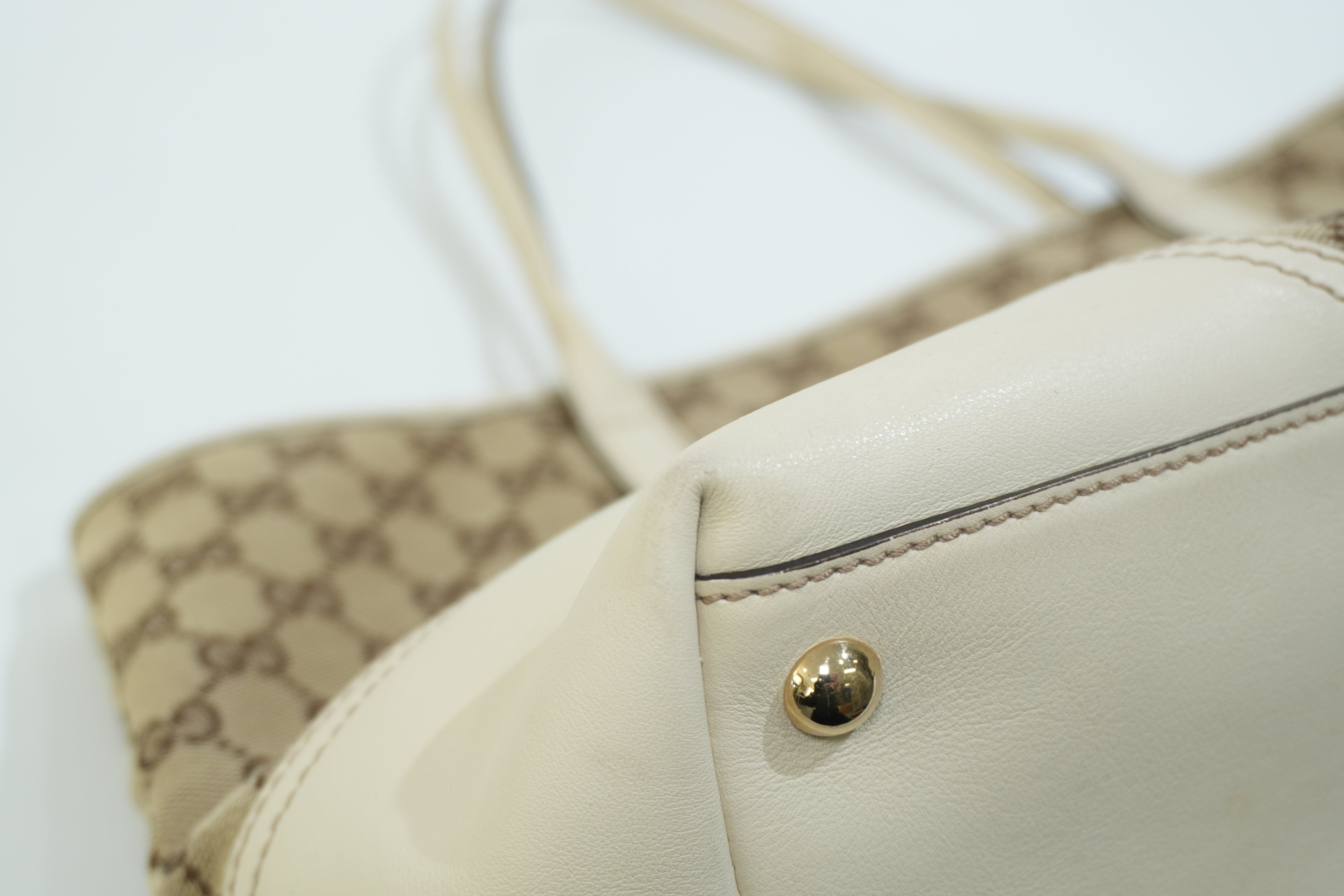 Pre-owned Gucci New Britt Tote Bag