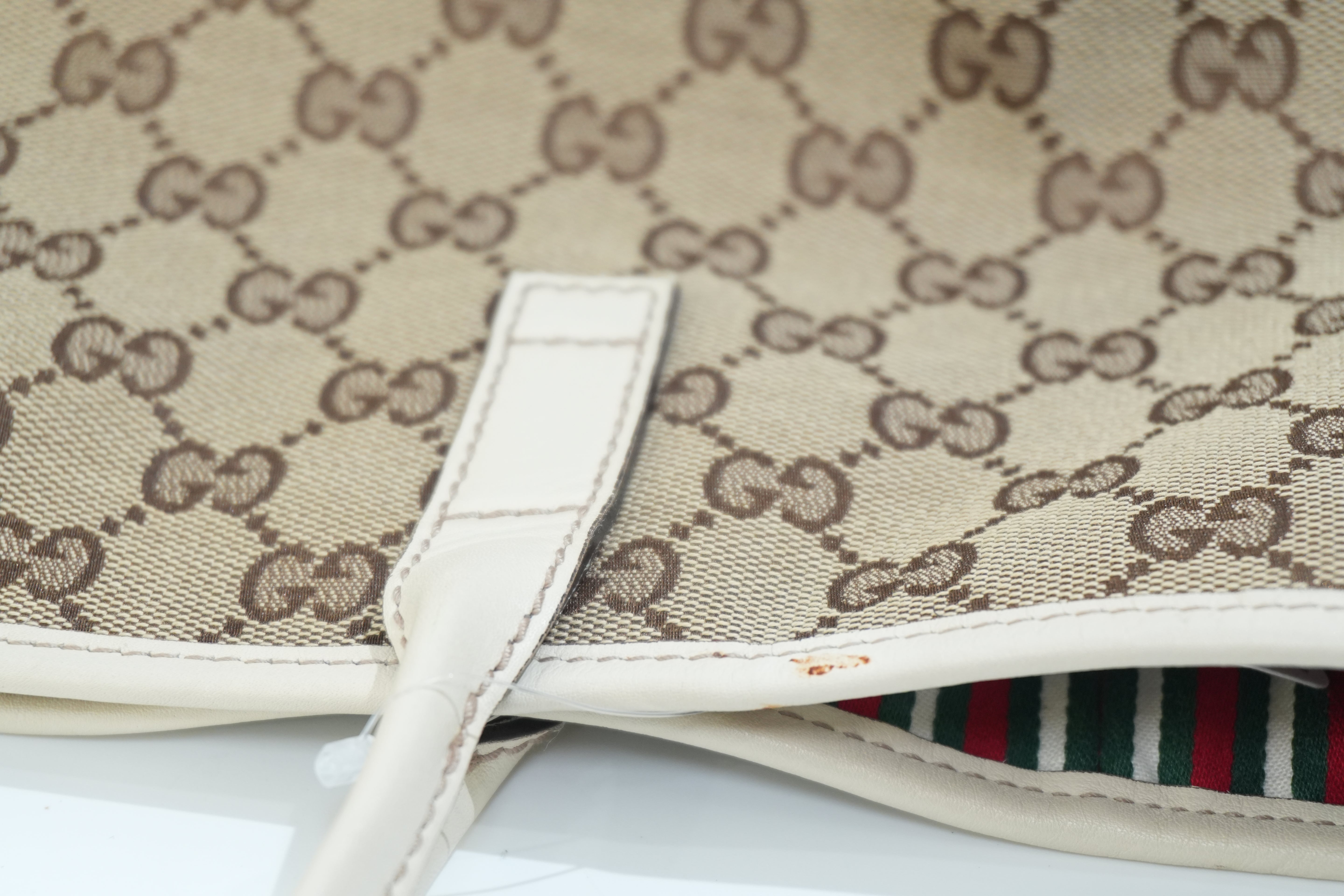 Pre-owned Gucci New Britt Tote Bag