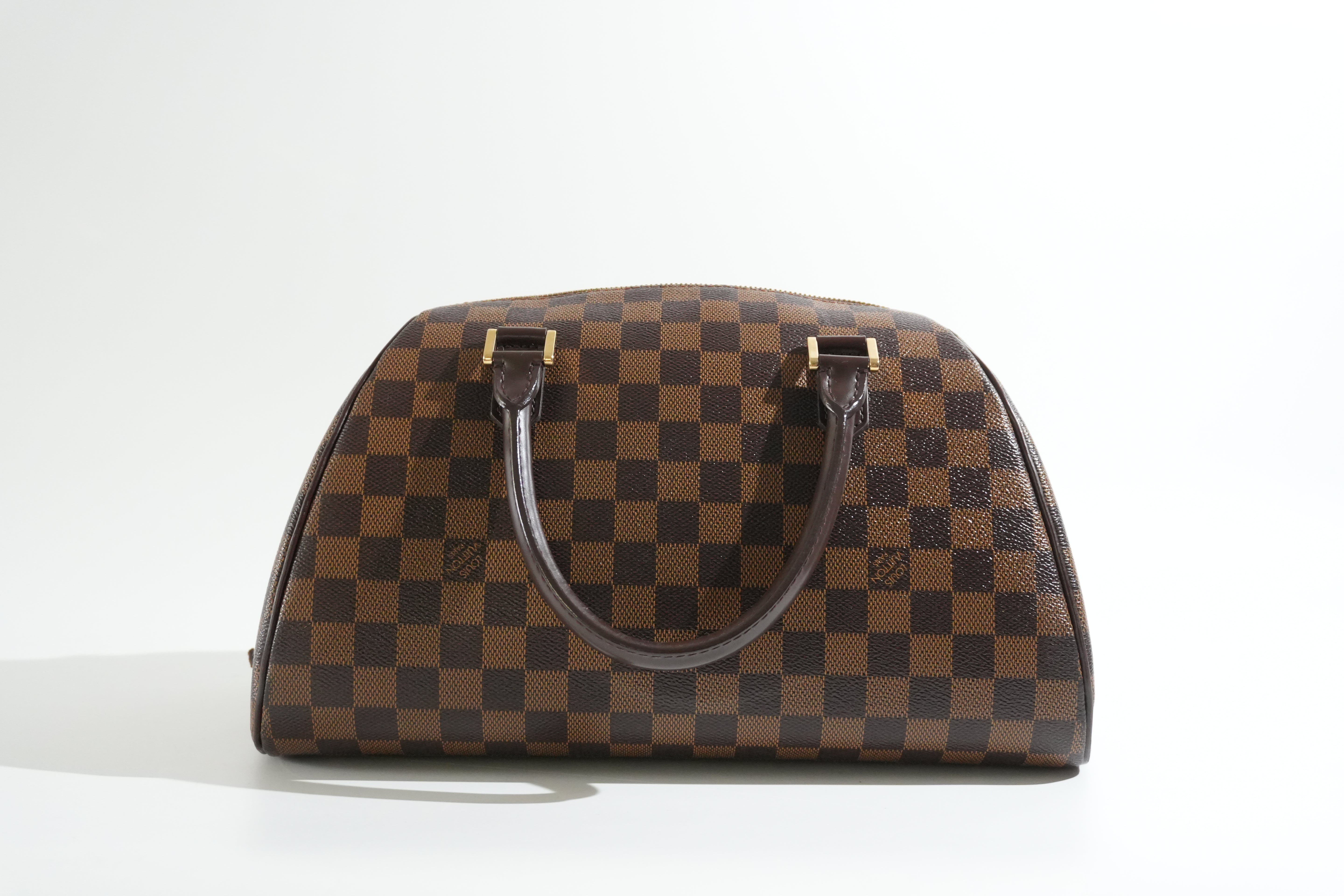 Pre-owned Louis Vuitton Damier Ebene Ribera MM Handbag