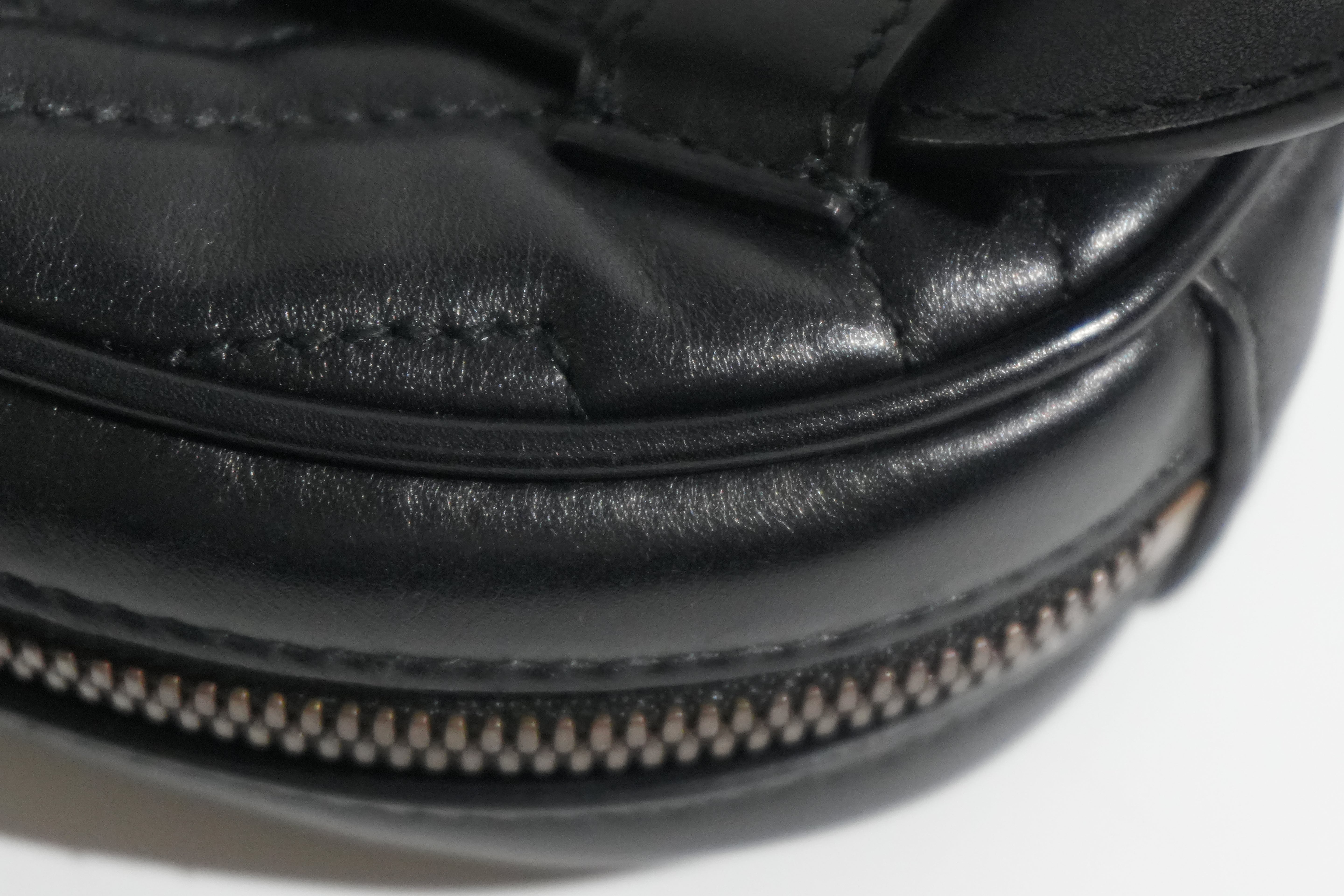 Pre-owned Gucci Marmont Belt Bag Size 85 Black