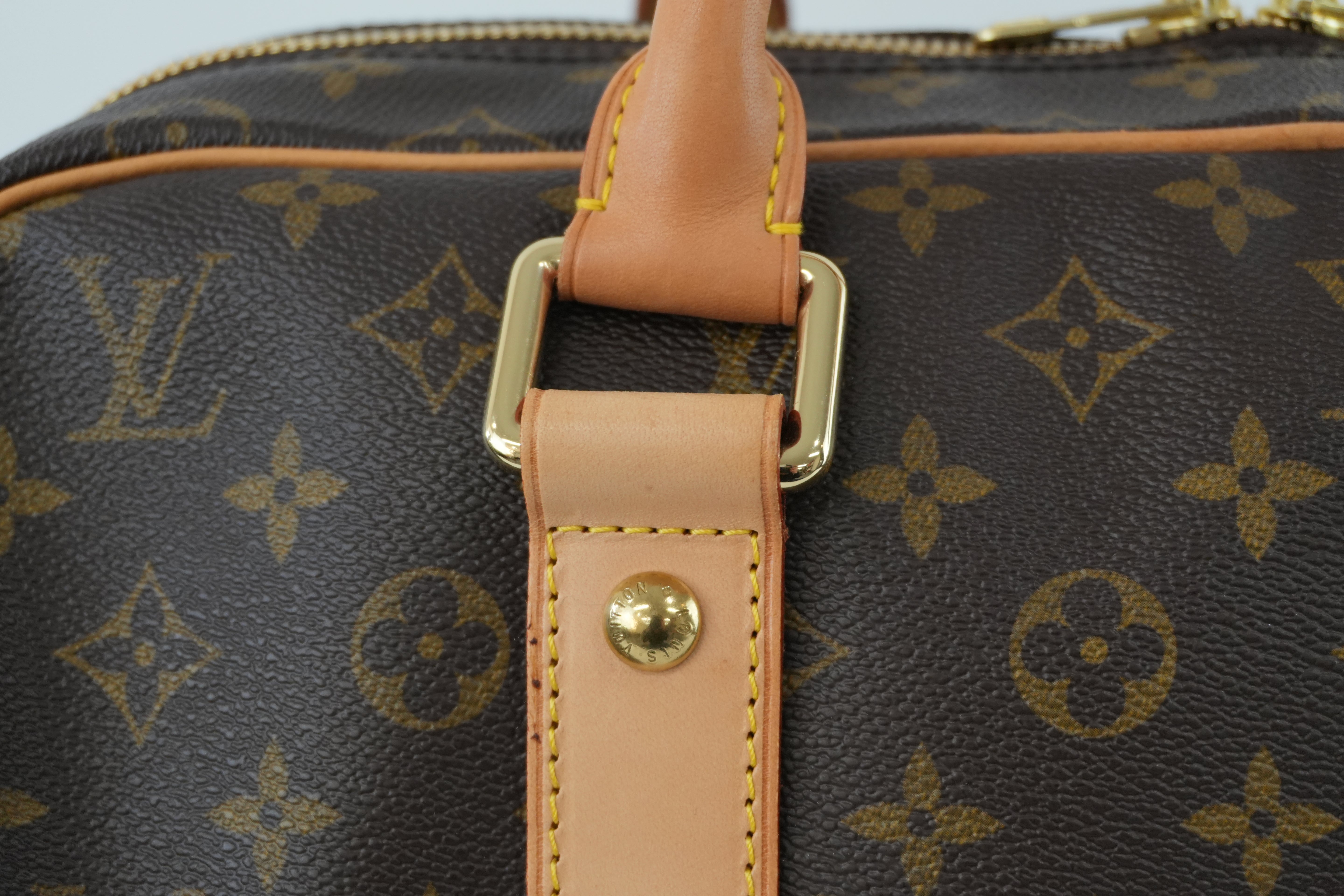 Pre-owned Louis Vuitton Monogram Carry All Travel Bag