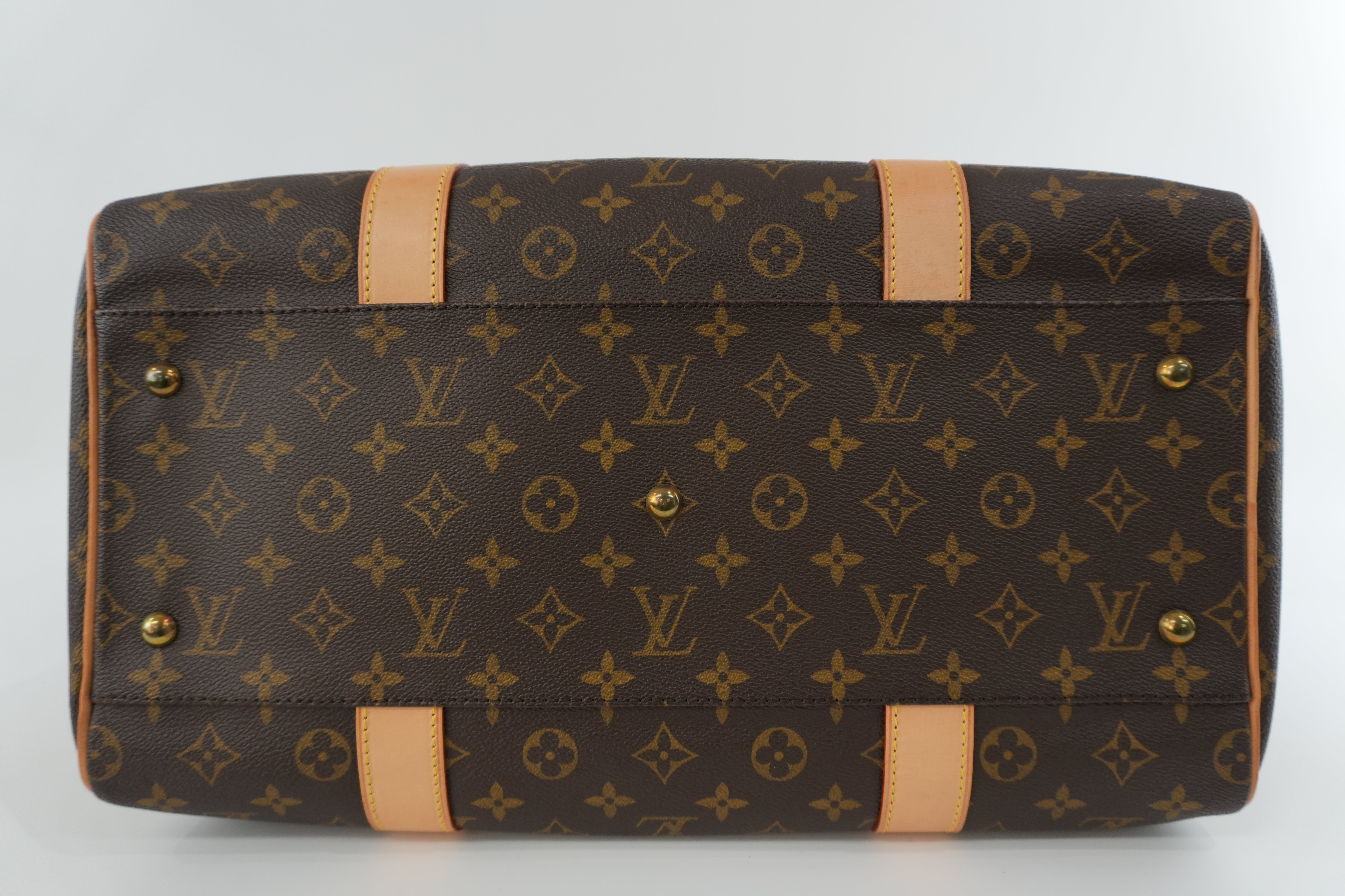 Pre-owned Louis Vuitton Monogram Carry All Travel Bag