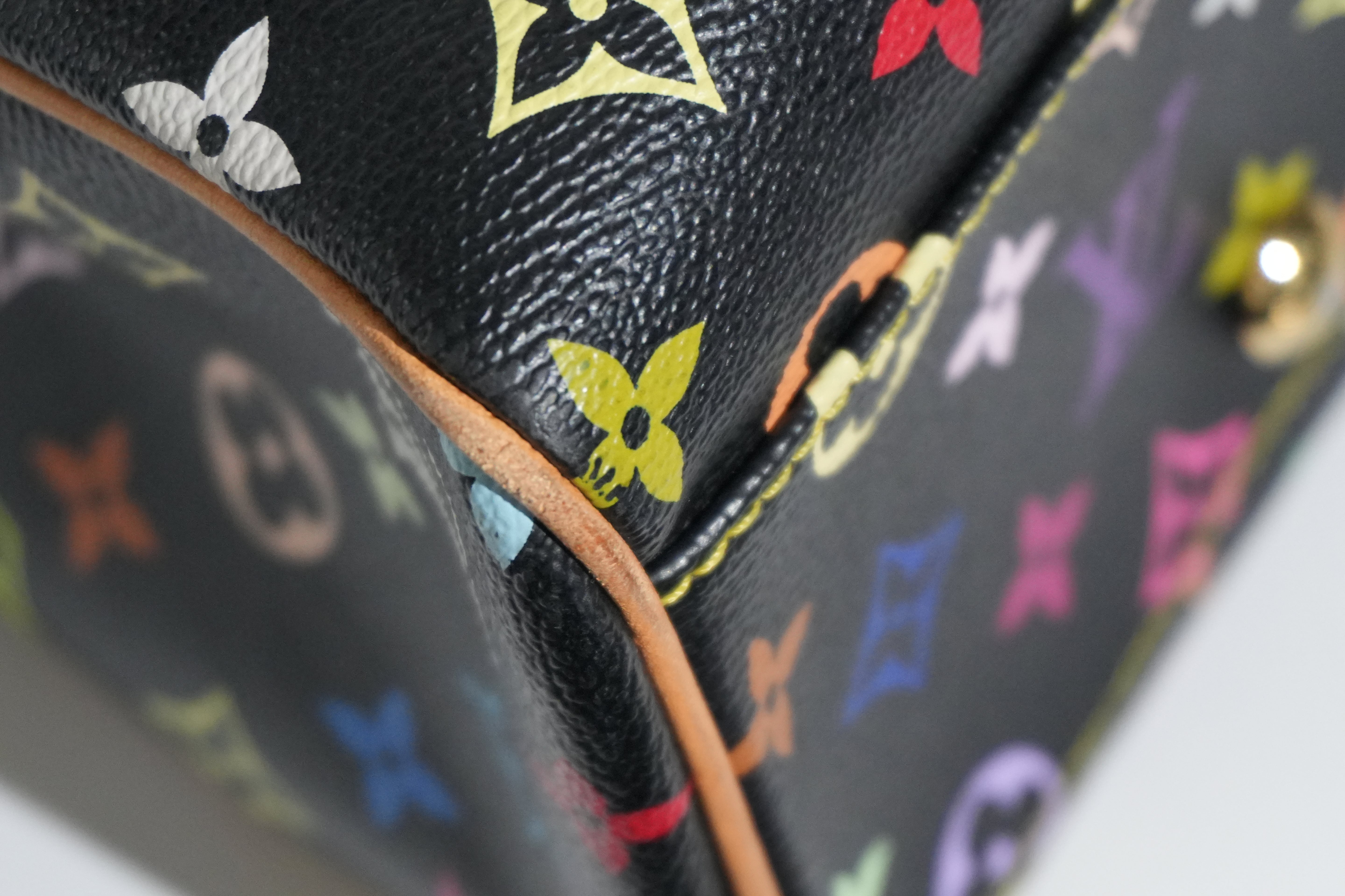Pre-owned Louis Vuitton Multicolor Aurelia MM Tote Bag Black
