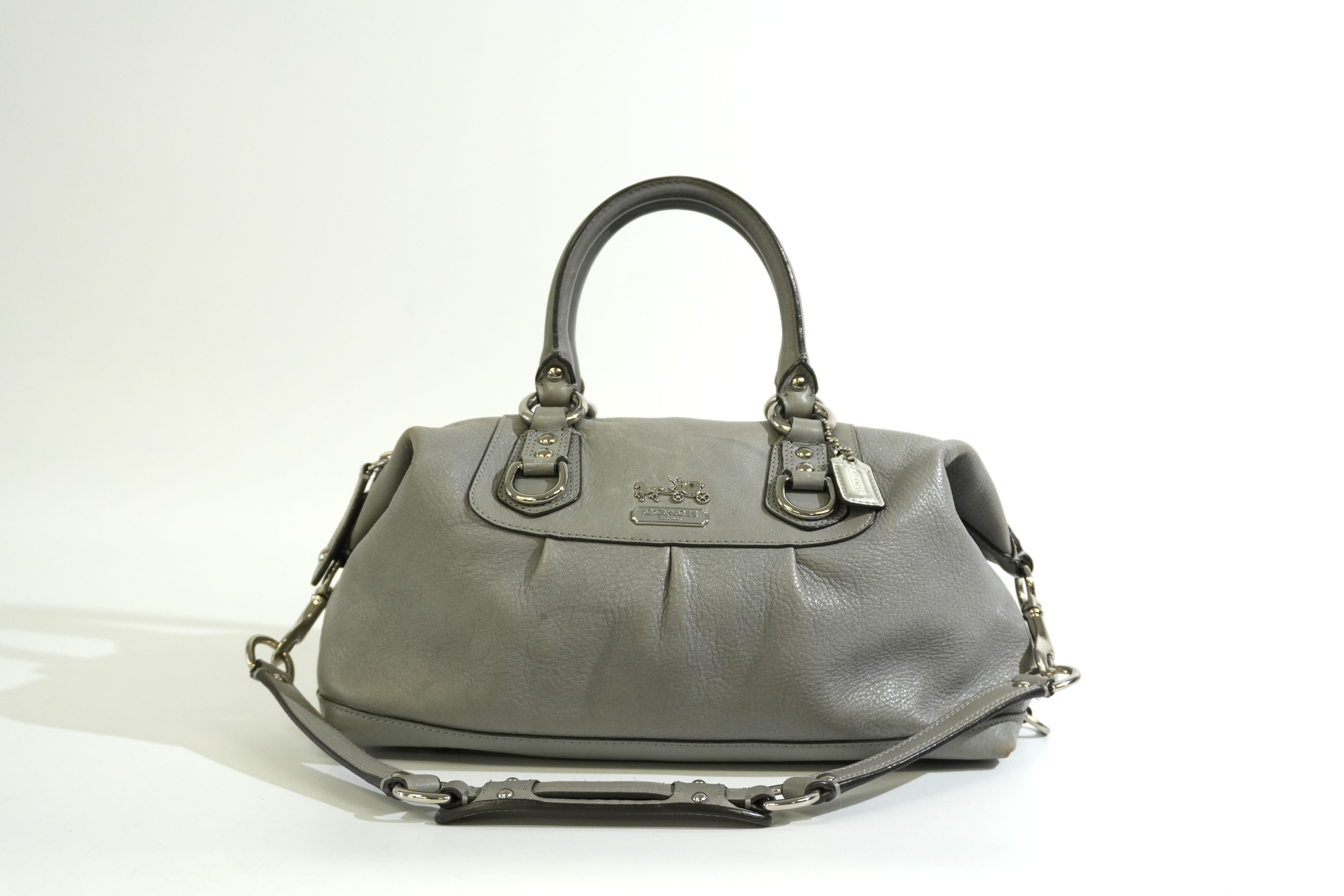 Pre-owned Coach Handbag Gray