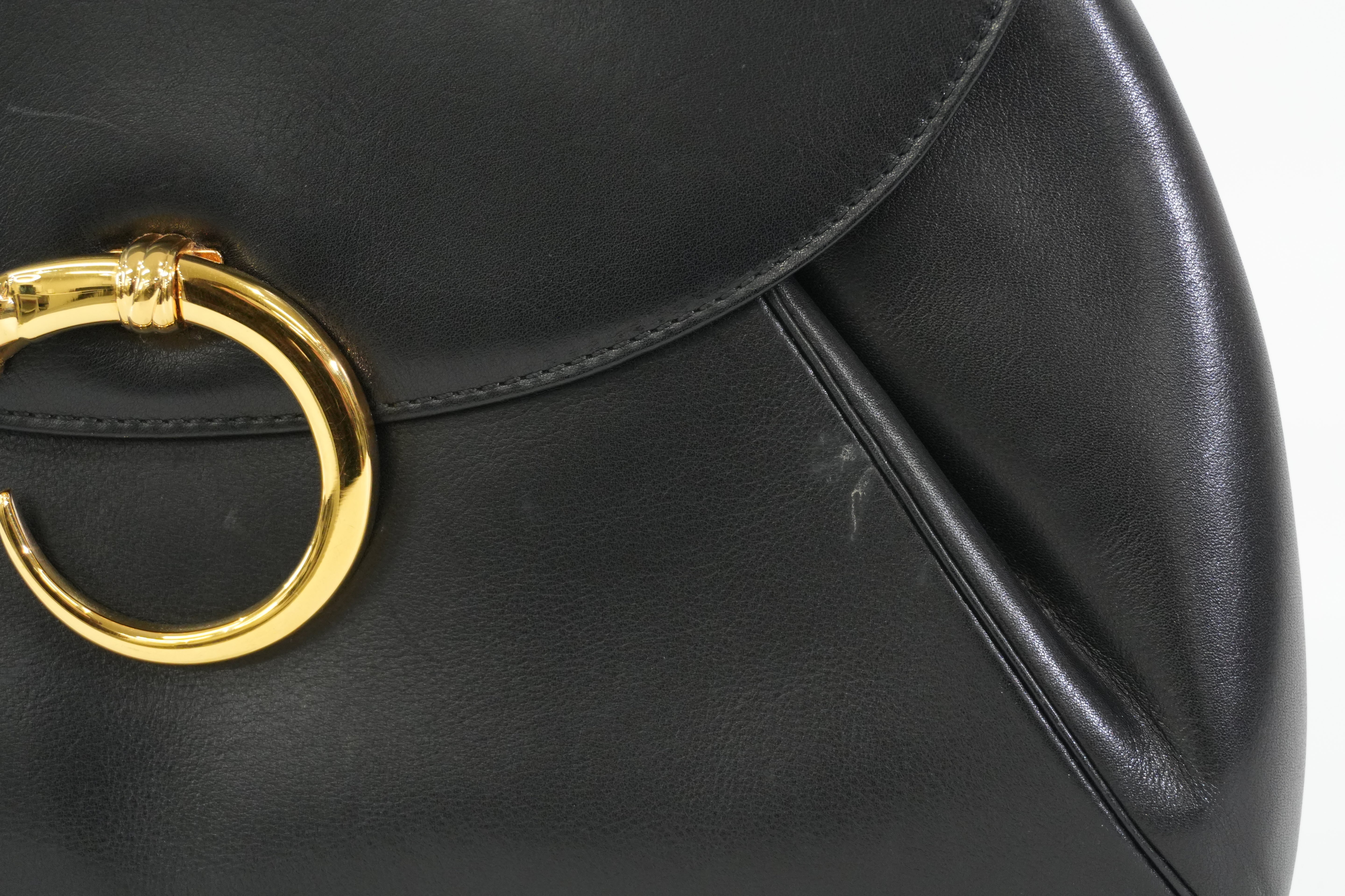 Pre-owned Cartier Panthere Clutch Bag Black