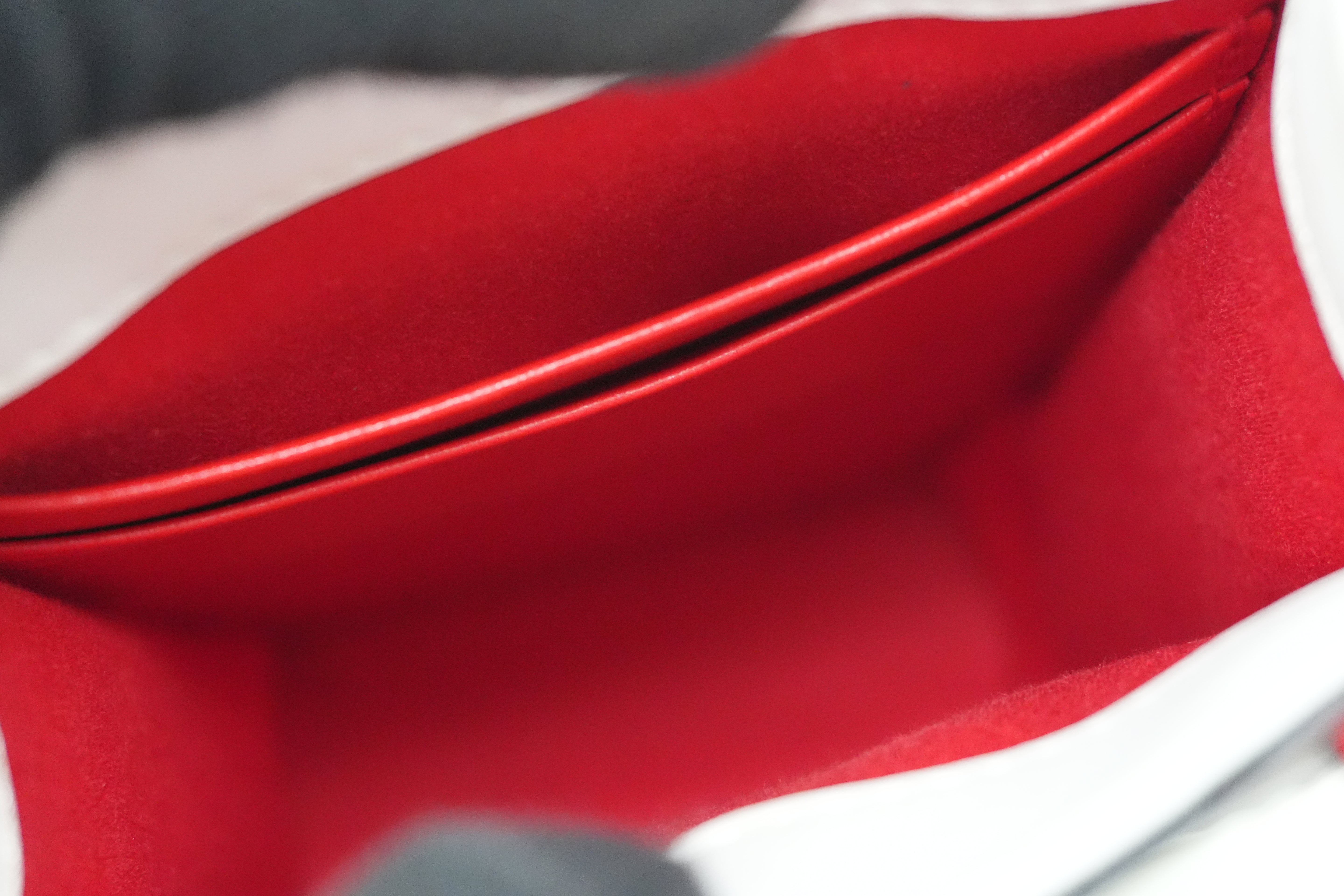 Christian Louboutin Two Way Shoulder Bag White Used