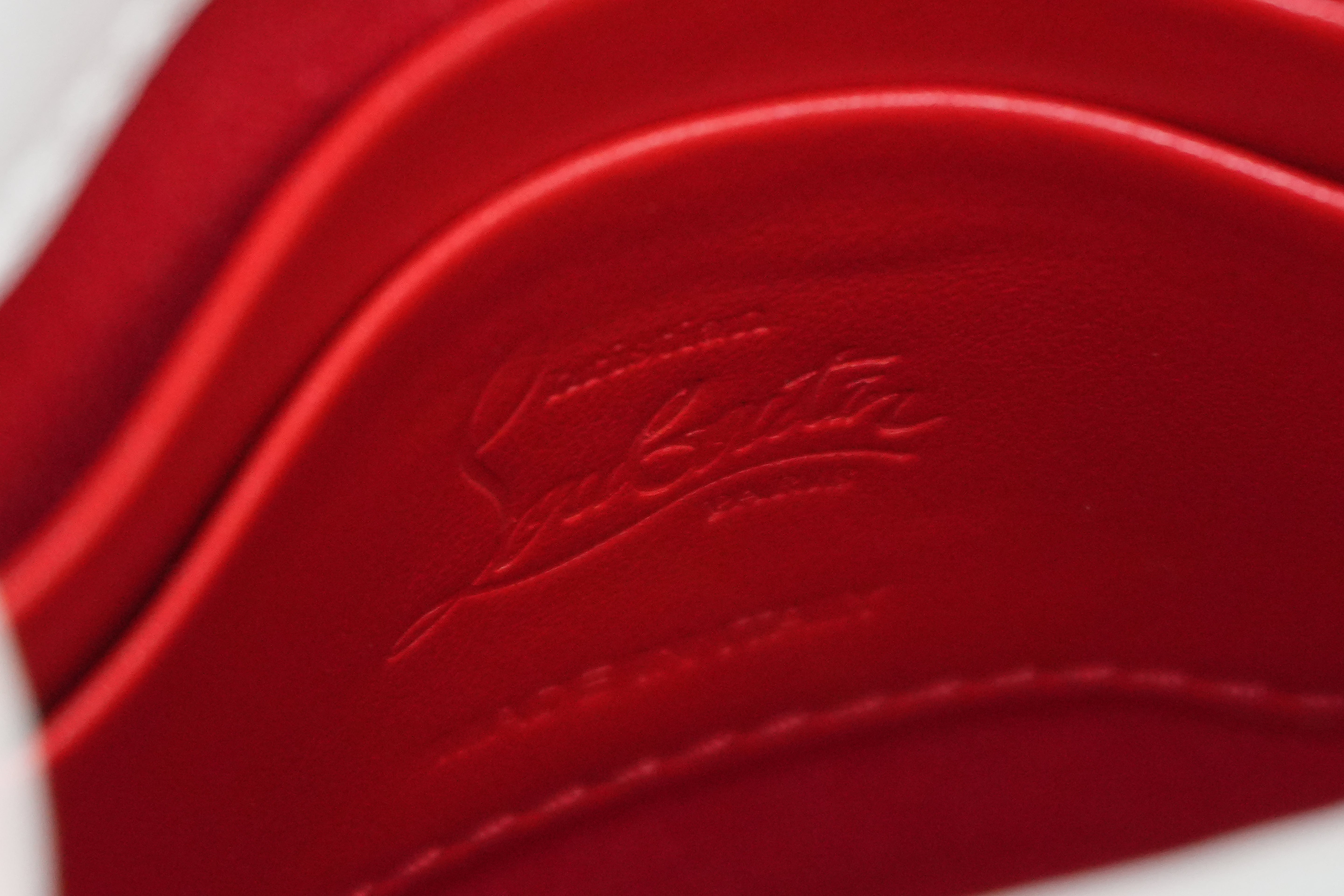 Christian Louboutin Two Way Shoulder Bag White Used