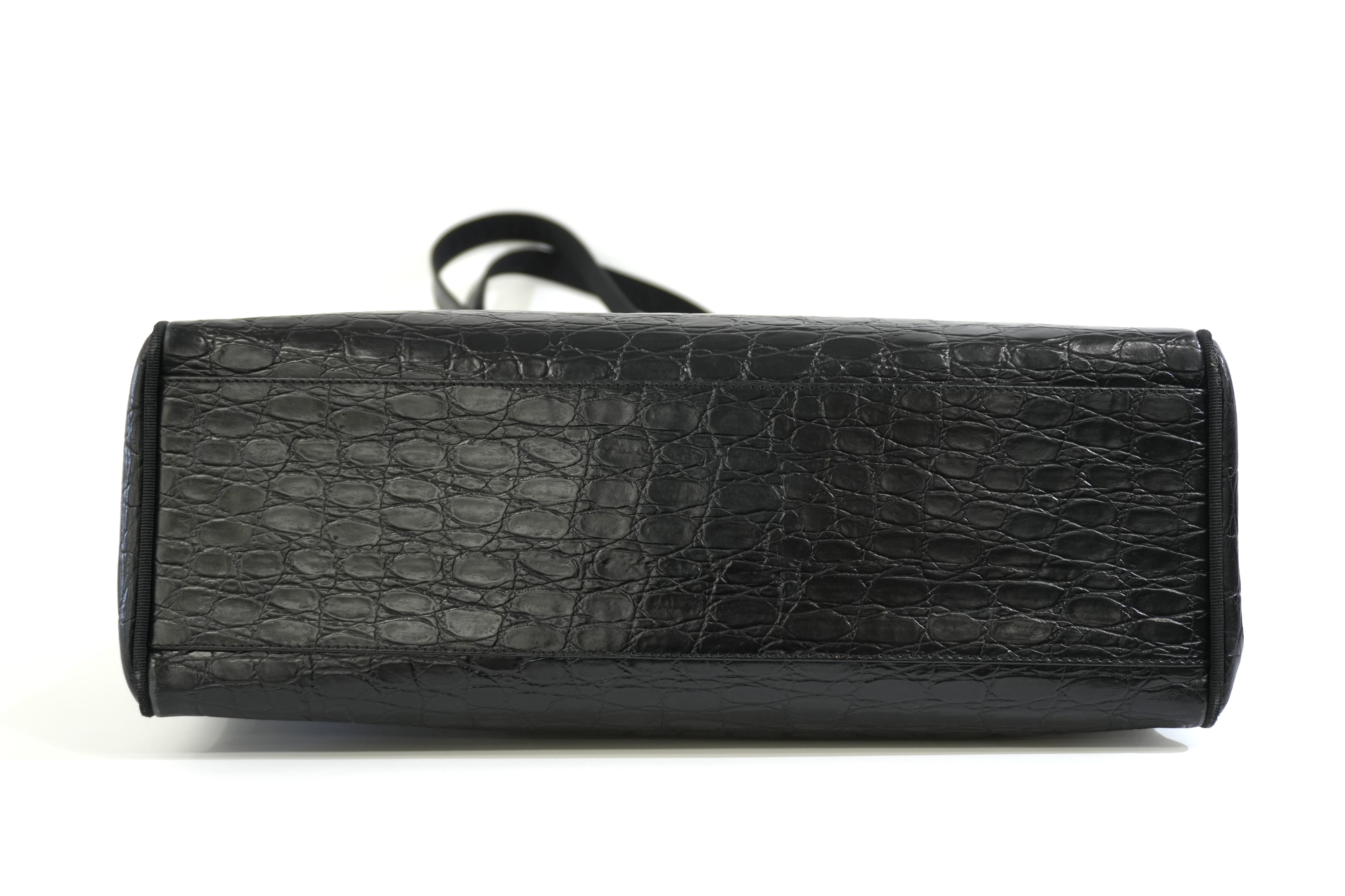Pre-owned Ferragamo Tote Bag Black