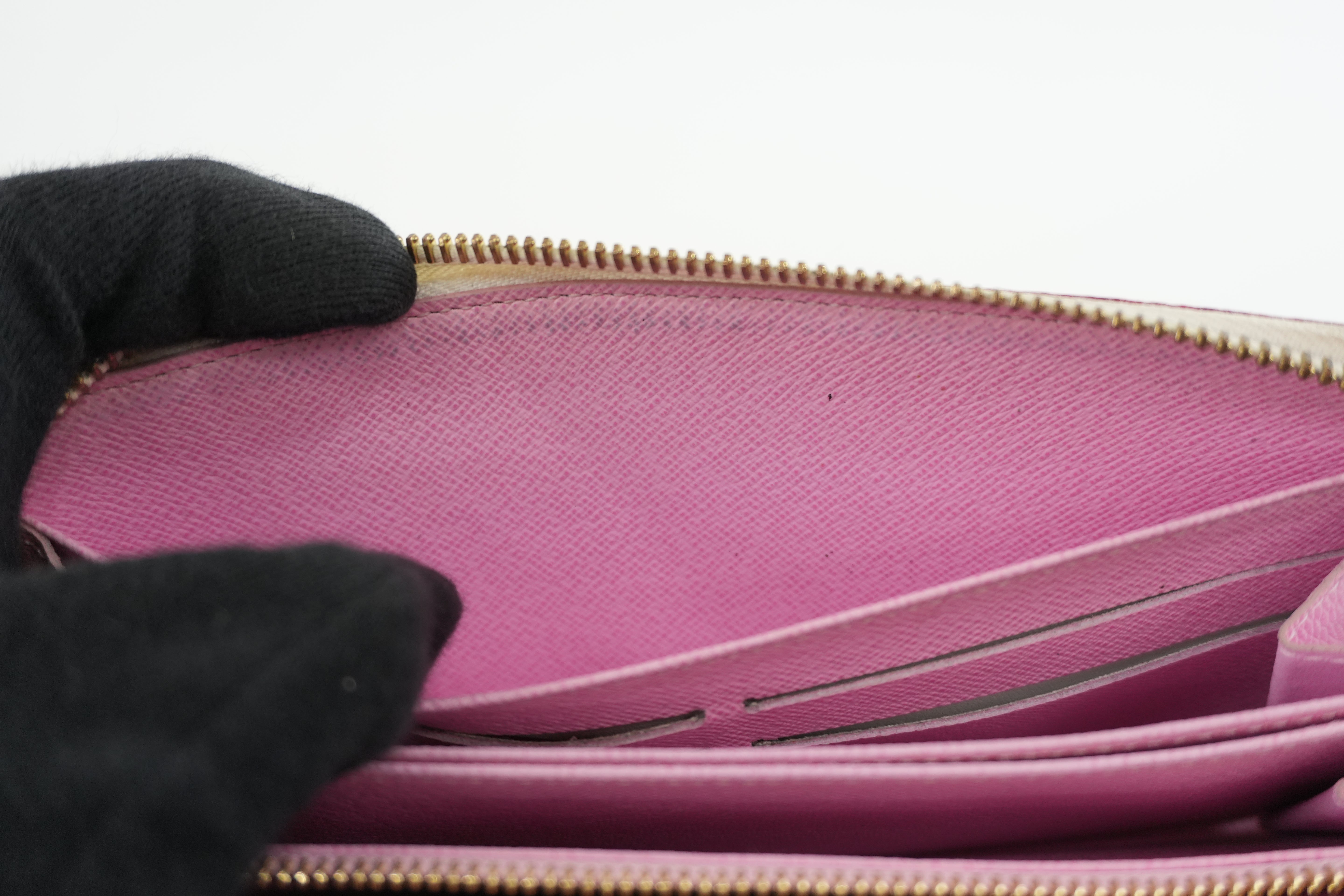 Pre-owned Louis Vuitton Monogram Multicolore Zippy Wallet White