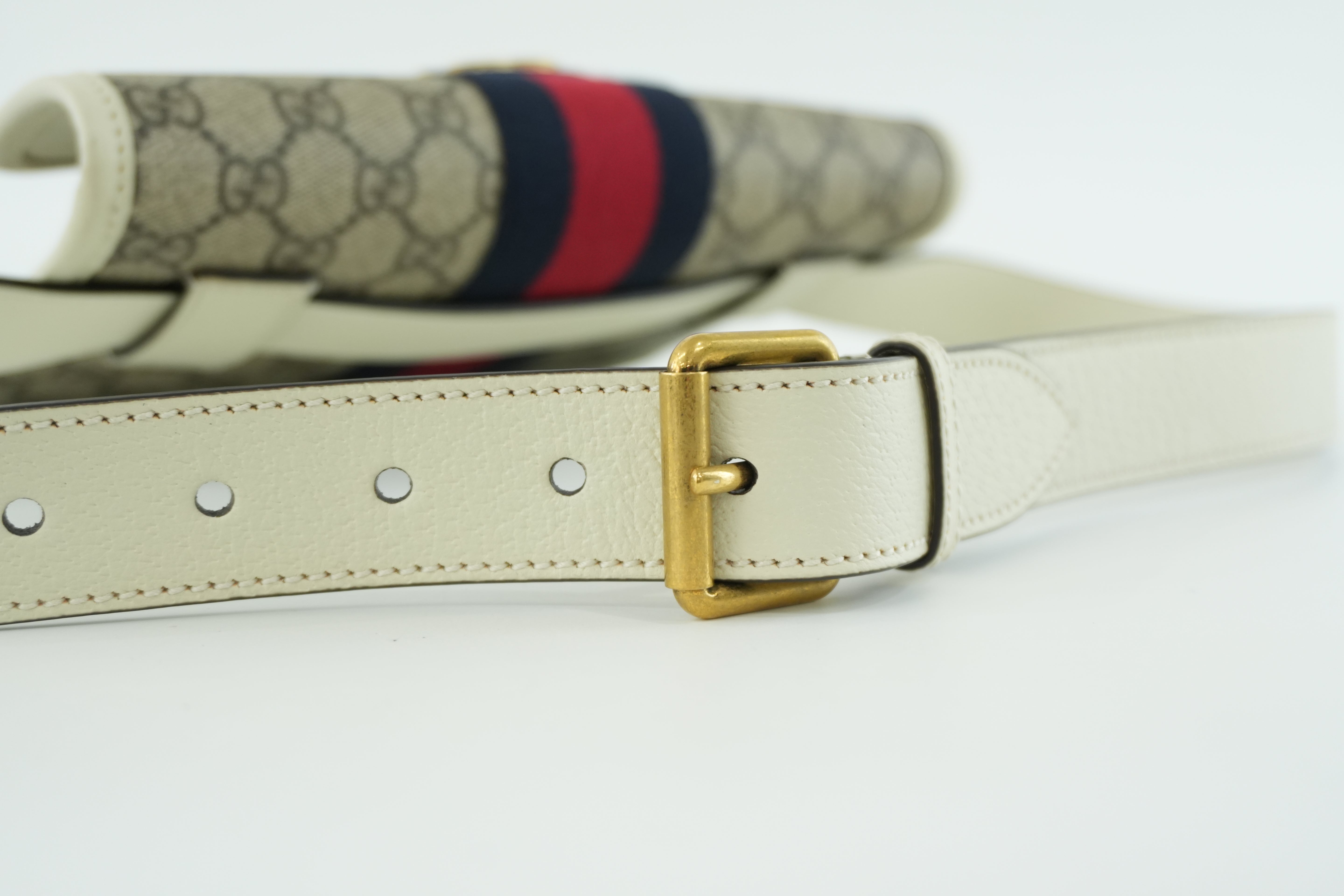 Gucci Bum Bag White Used