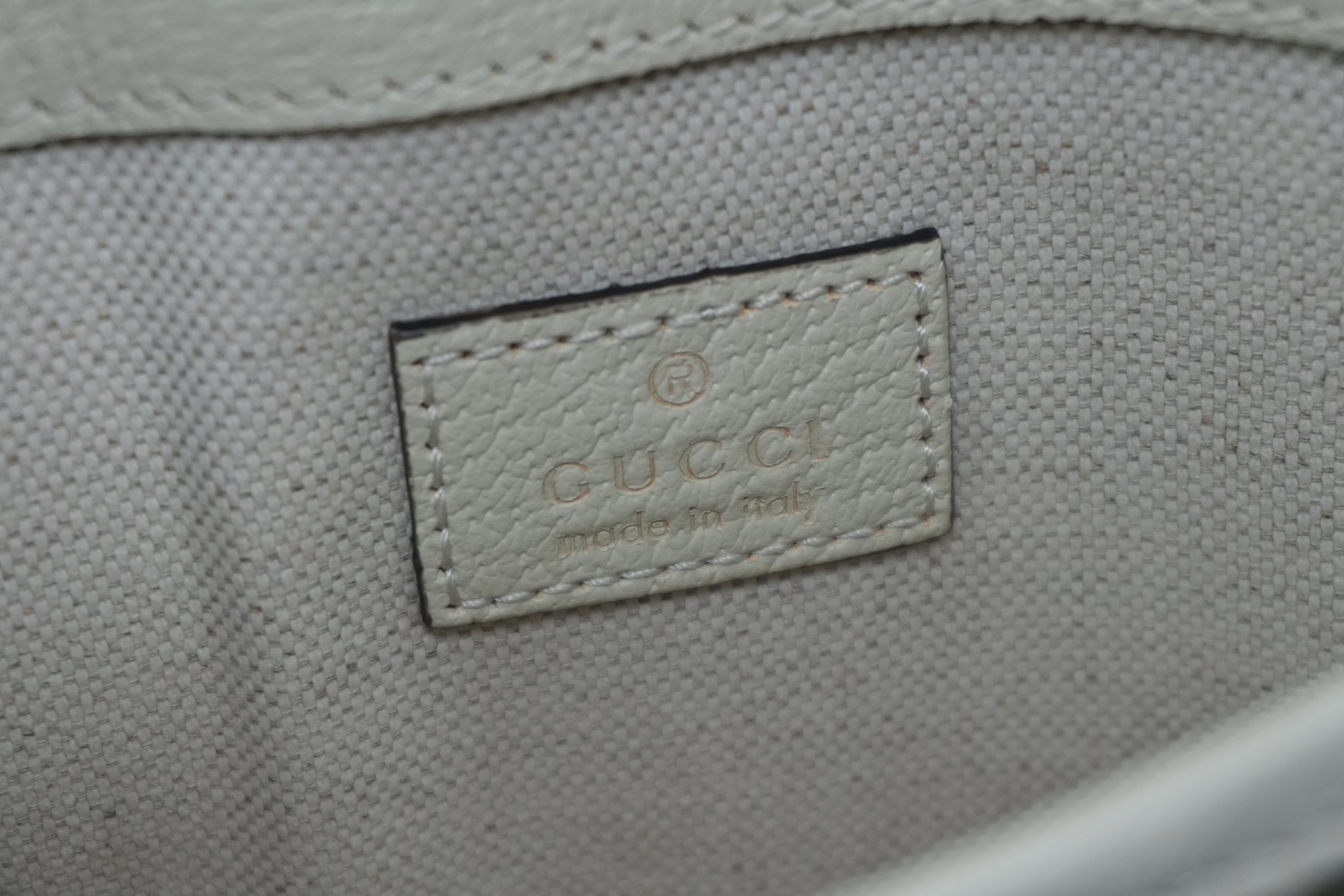Gucci Bum Bag White Used