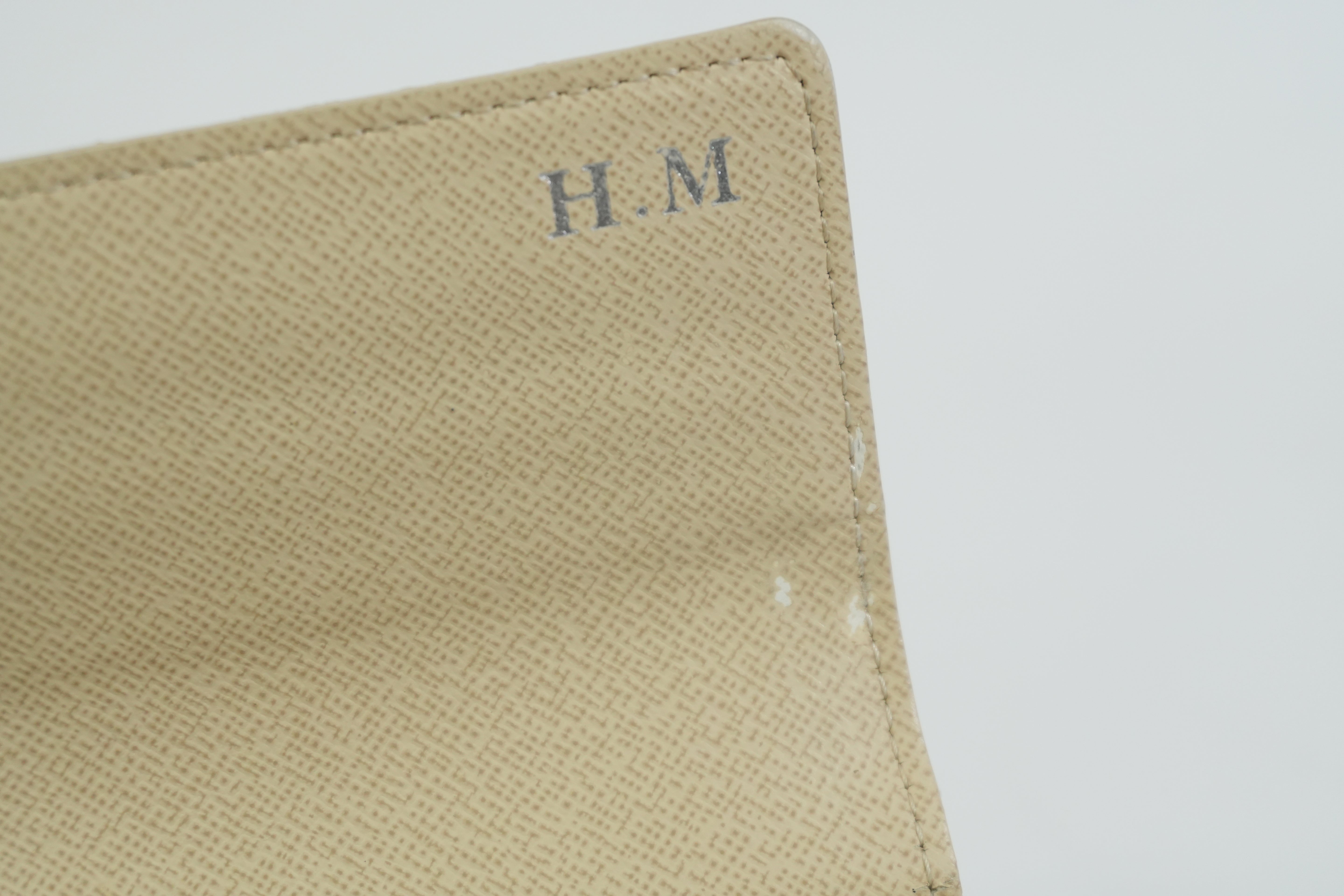 Pre-owned Louis Vuitton Damier Azur Sarah Wallet