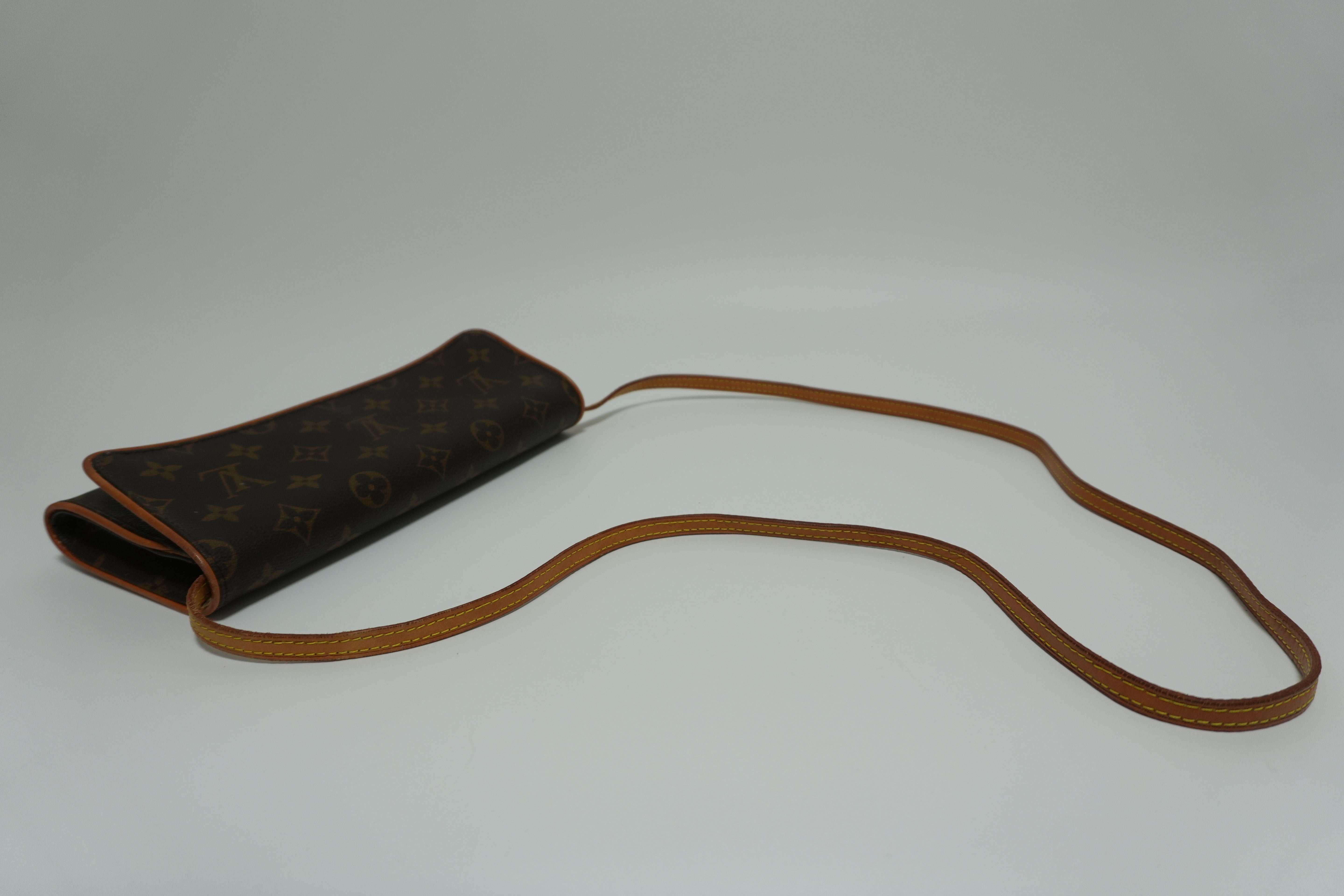 Louis Vuitton Monogram Twin Pochette GM Shoulder Bag Used