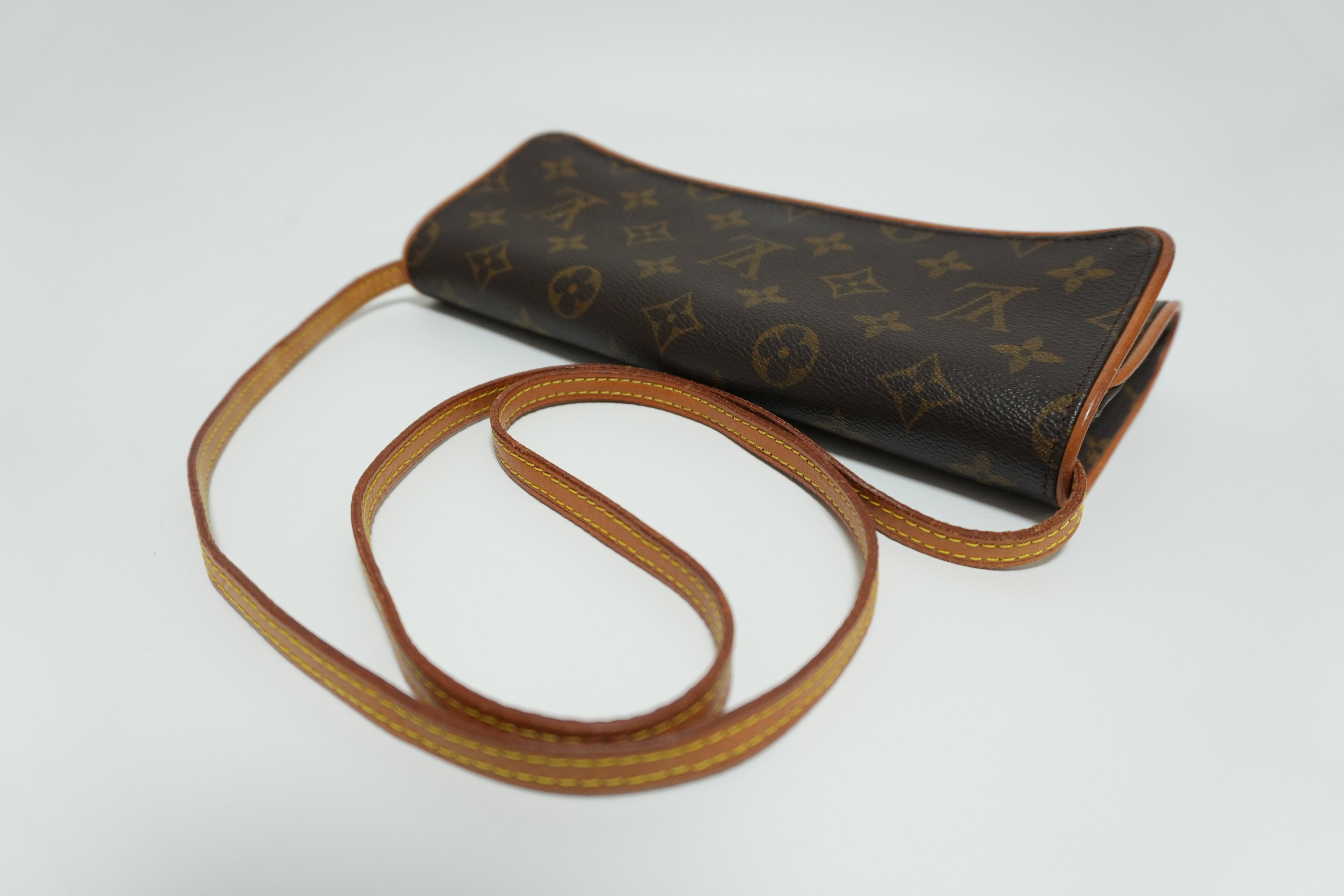 Louis Vuitton Monogram Twin Pochette GM Shoulder Bag Used