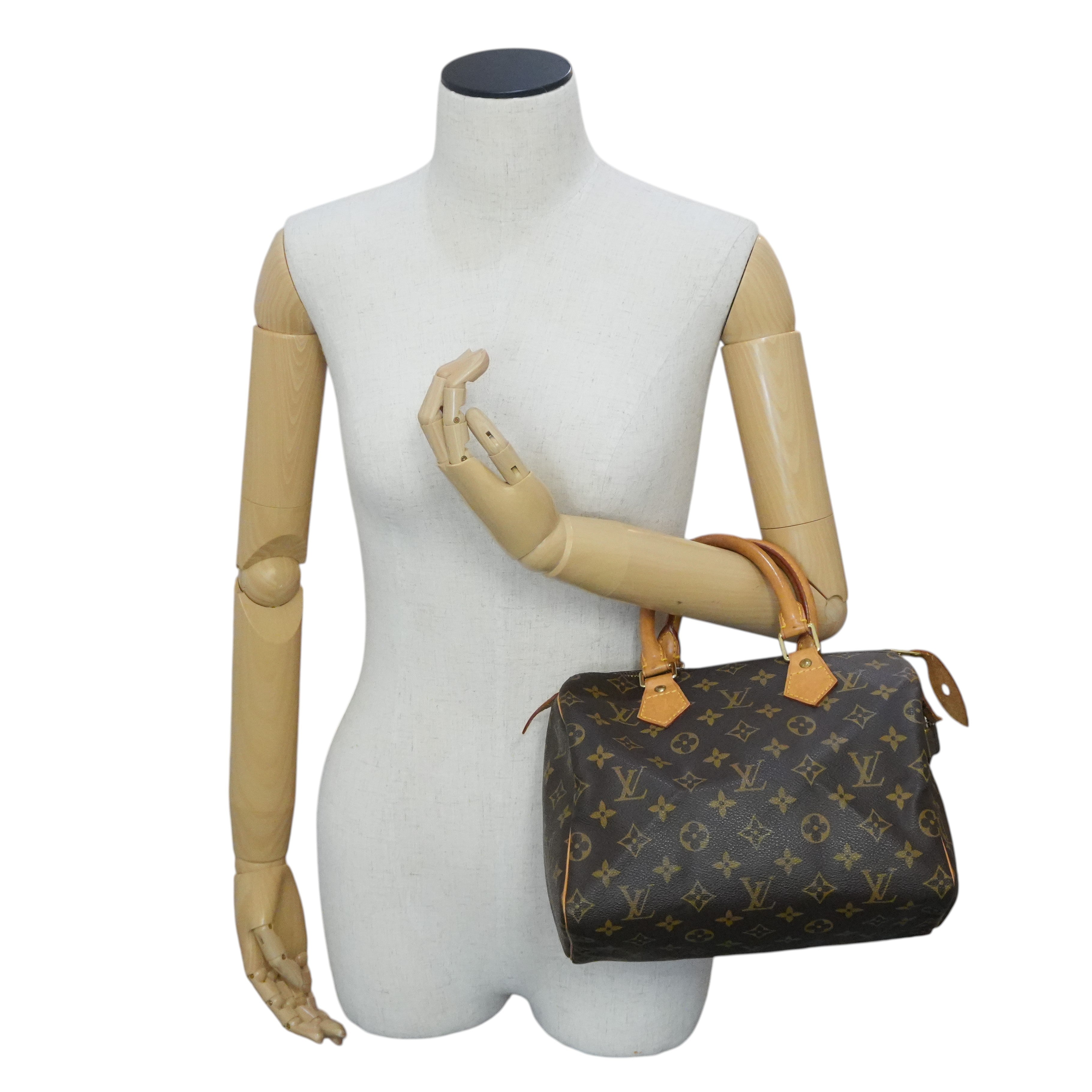 Pre-owned Louis Vuitton Monogram Speedy 25 Handbag