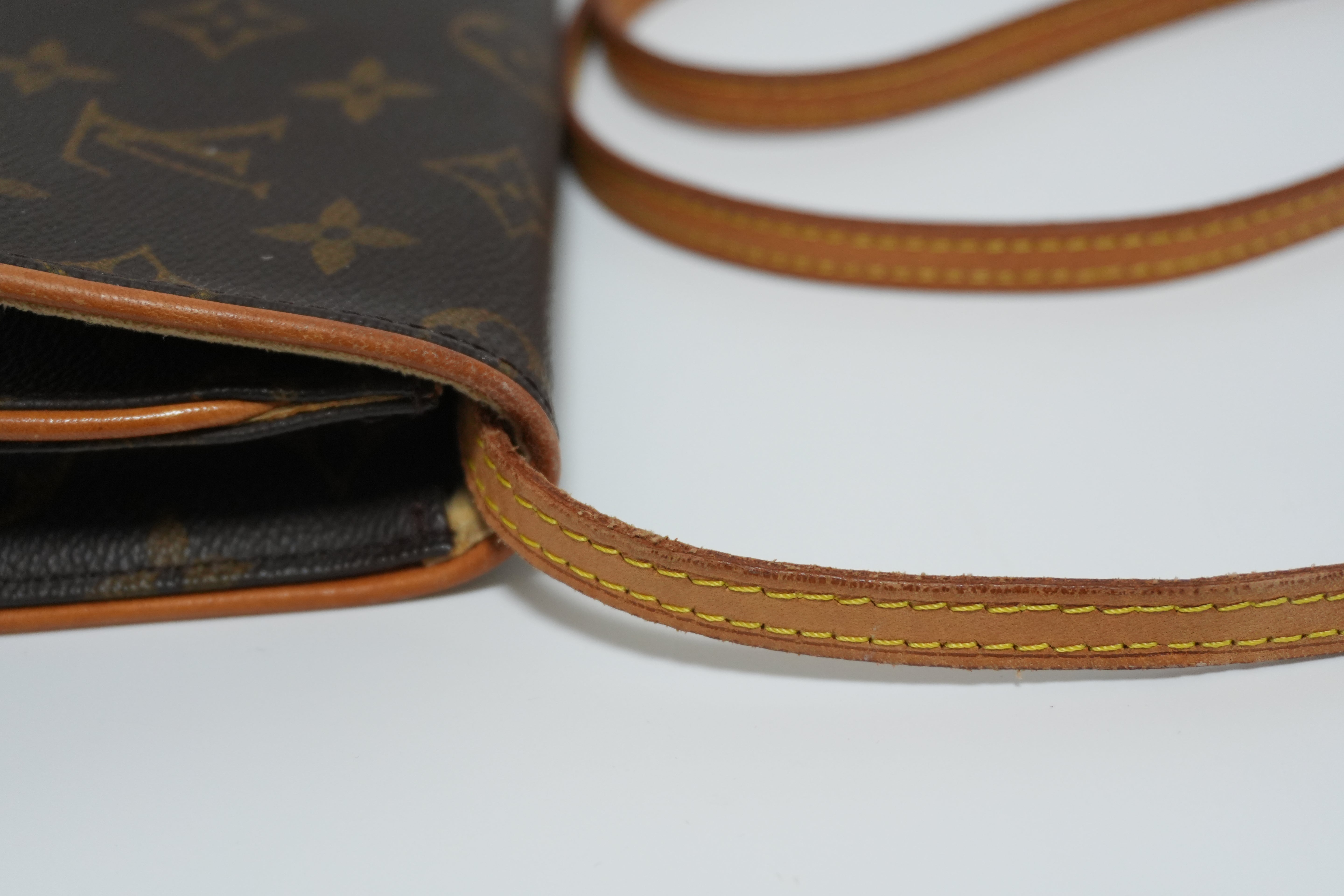 Louis Vuitton Monogram Twin Pochette GM Shoulder Bag Used
