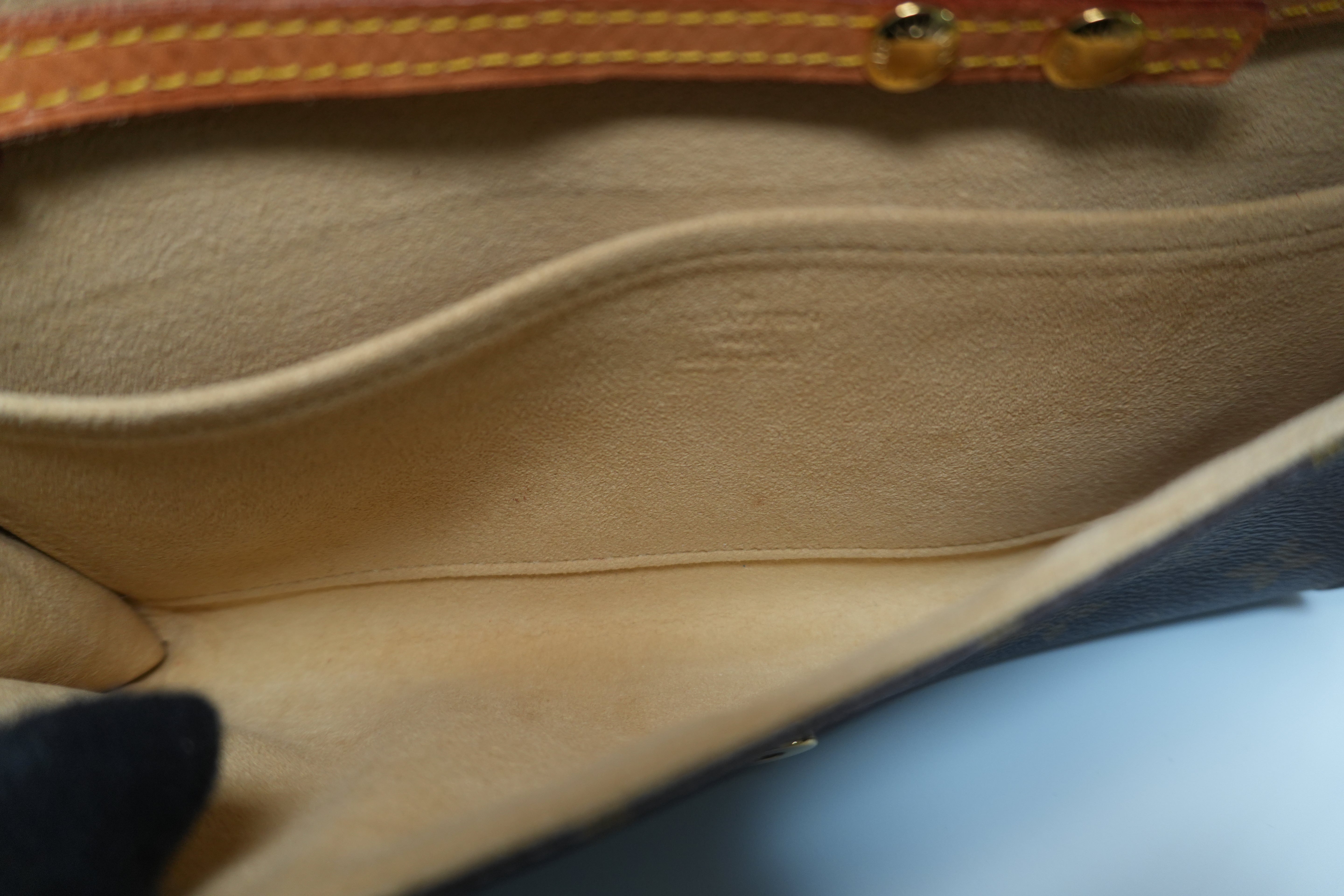 Louis Vuitton Monogram Twin Pochette GM Shoulder Bag Used