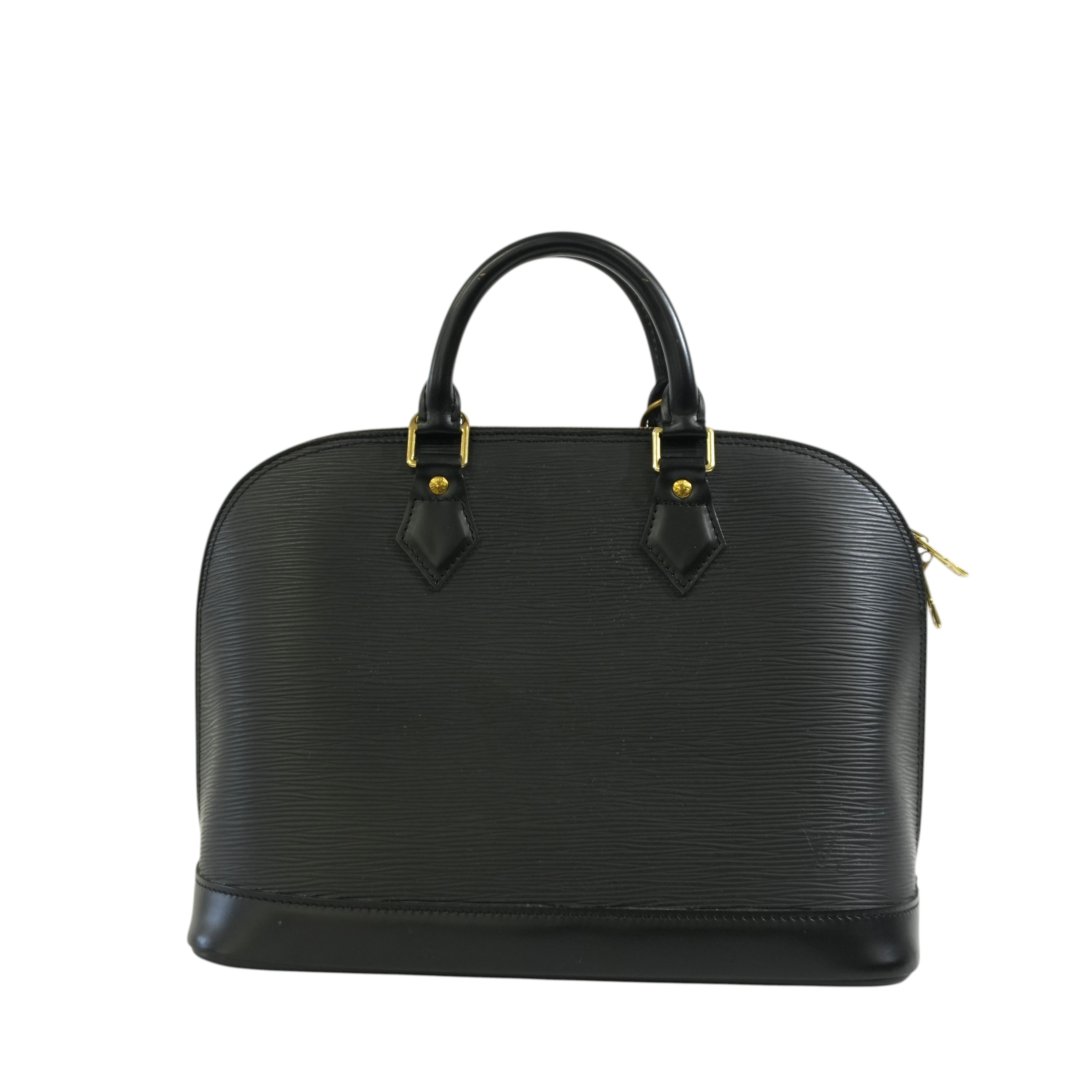 Pre-owned Louis Vuitton Alma PM Handbag Black