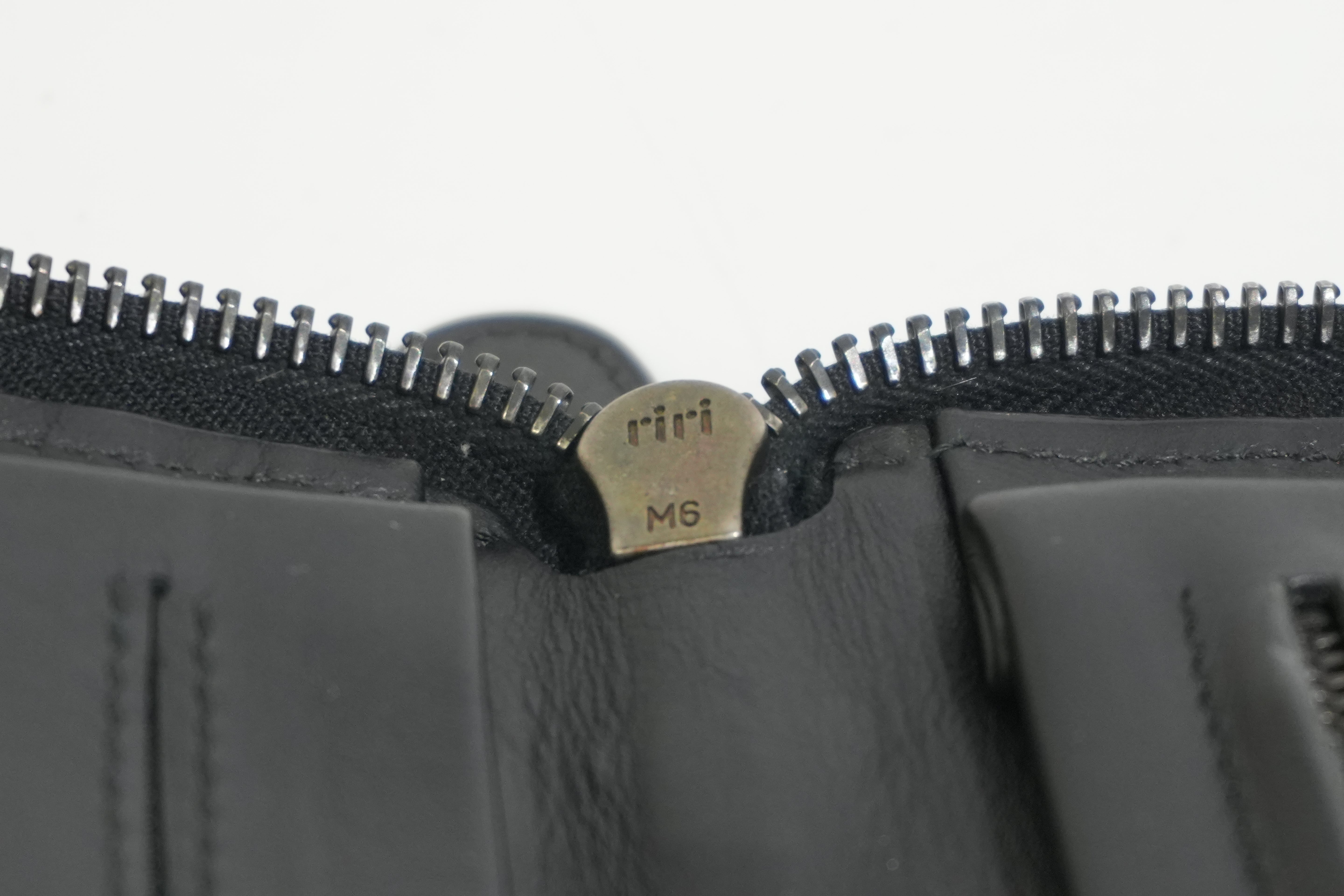 Pre-owned Bottega Leather Organizer Wallet Black