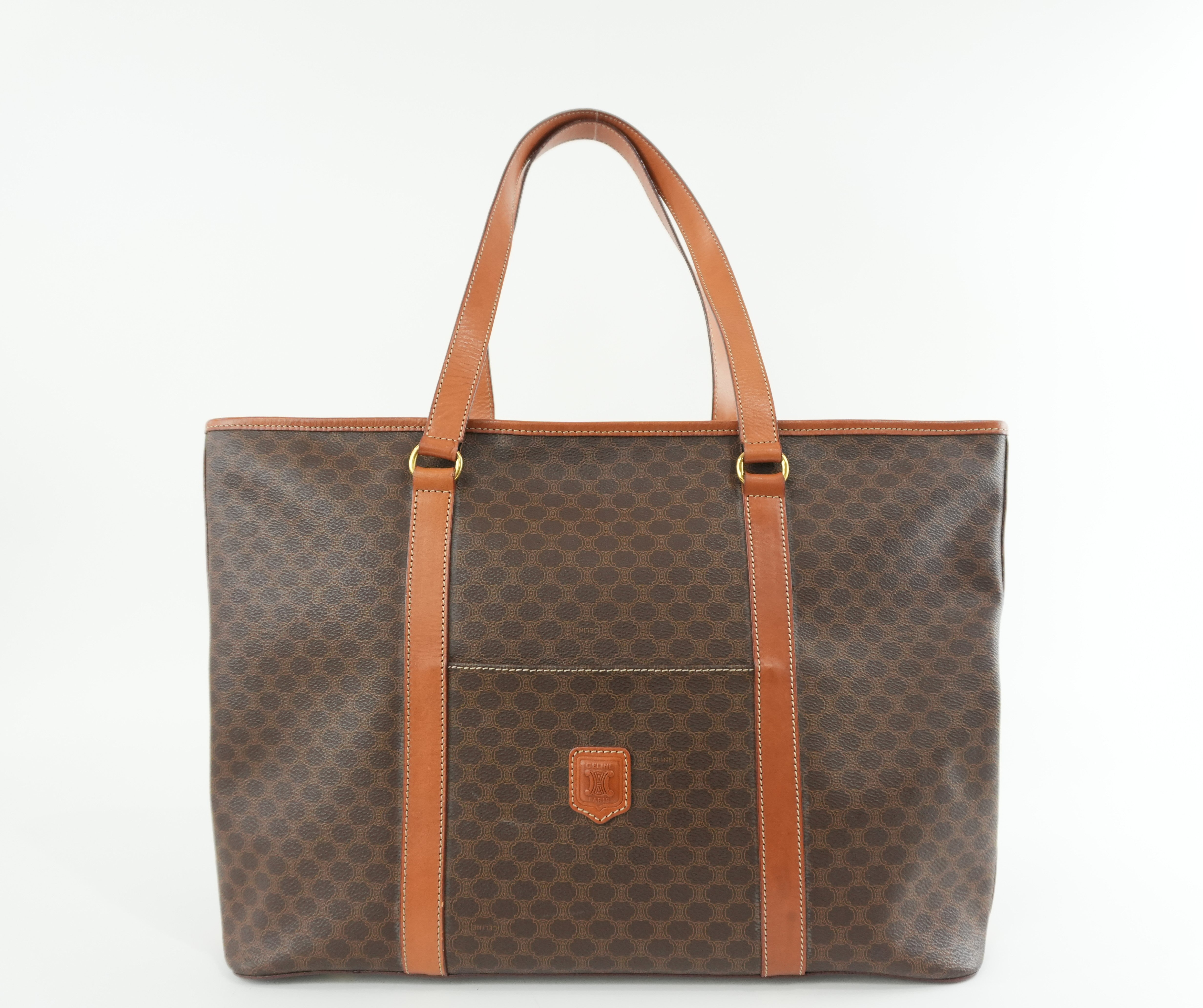 Celine Macadam Tote Bag Used