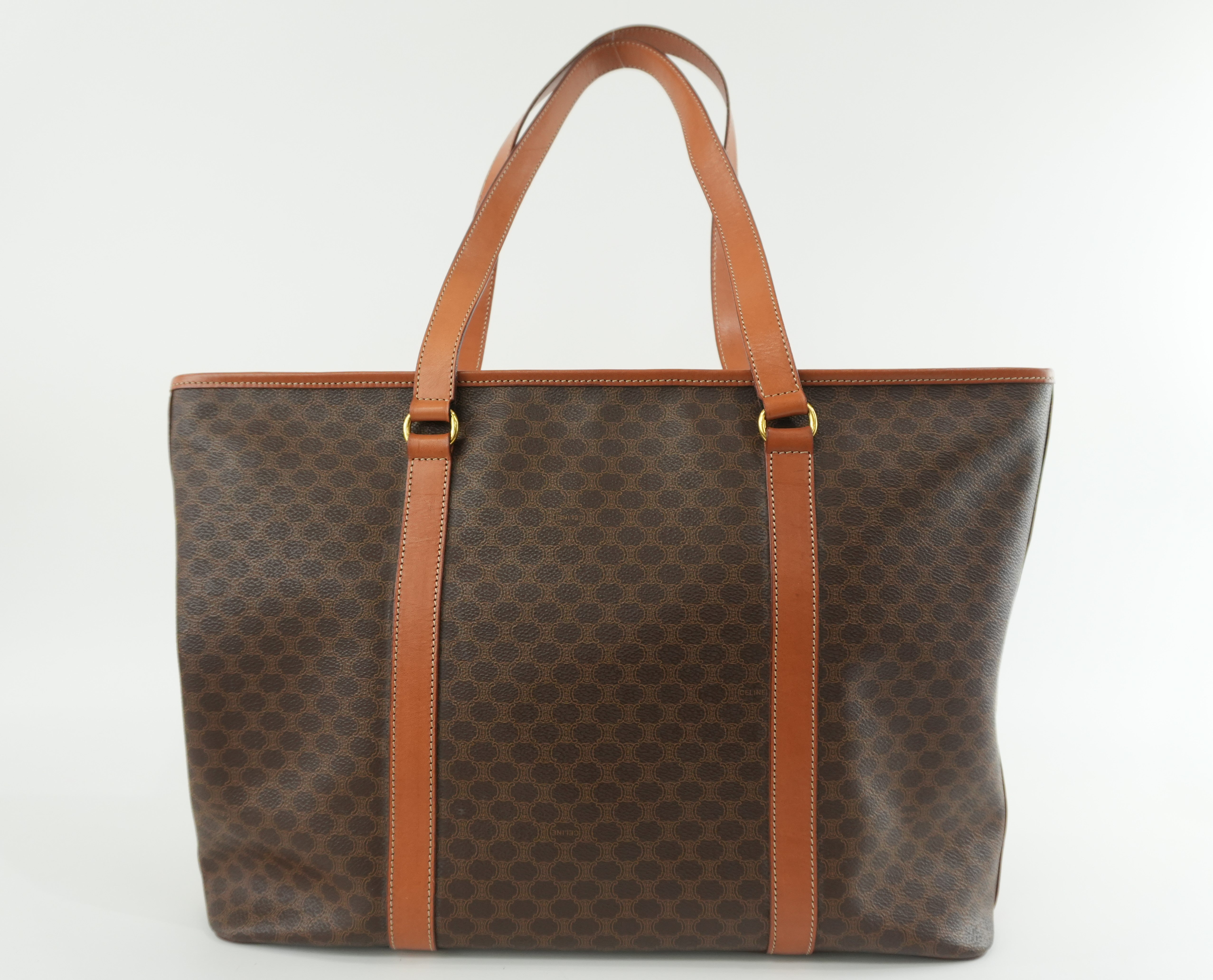 Celine Macadam Tote Bag Used