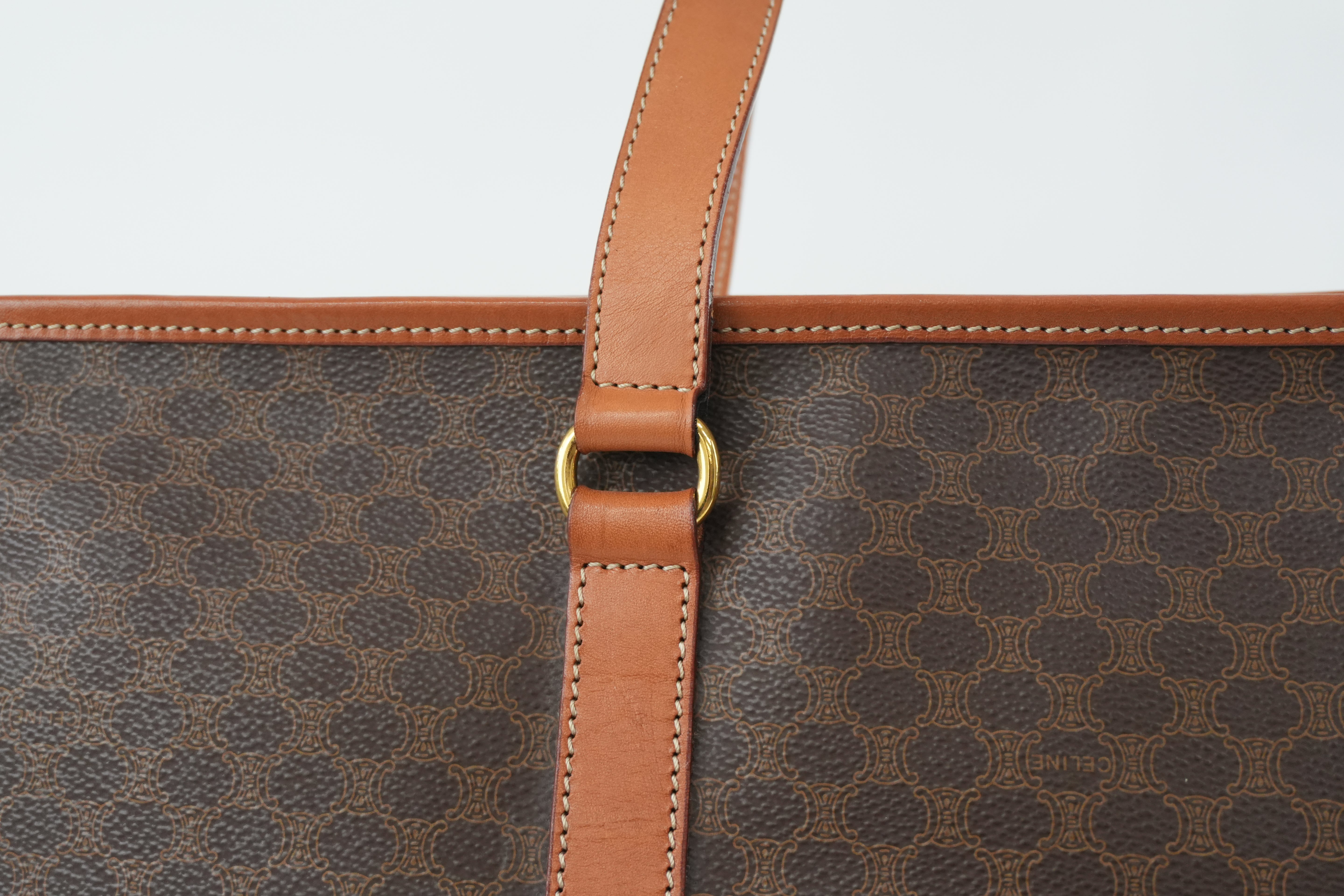 Celine Macadam Tote Bag Used