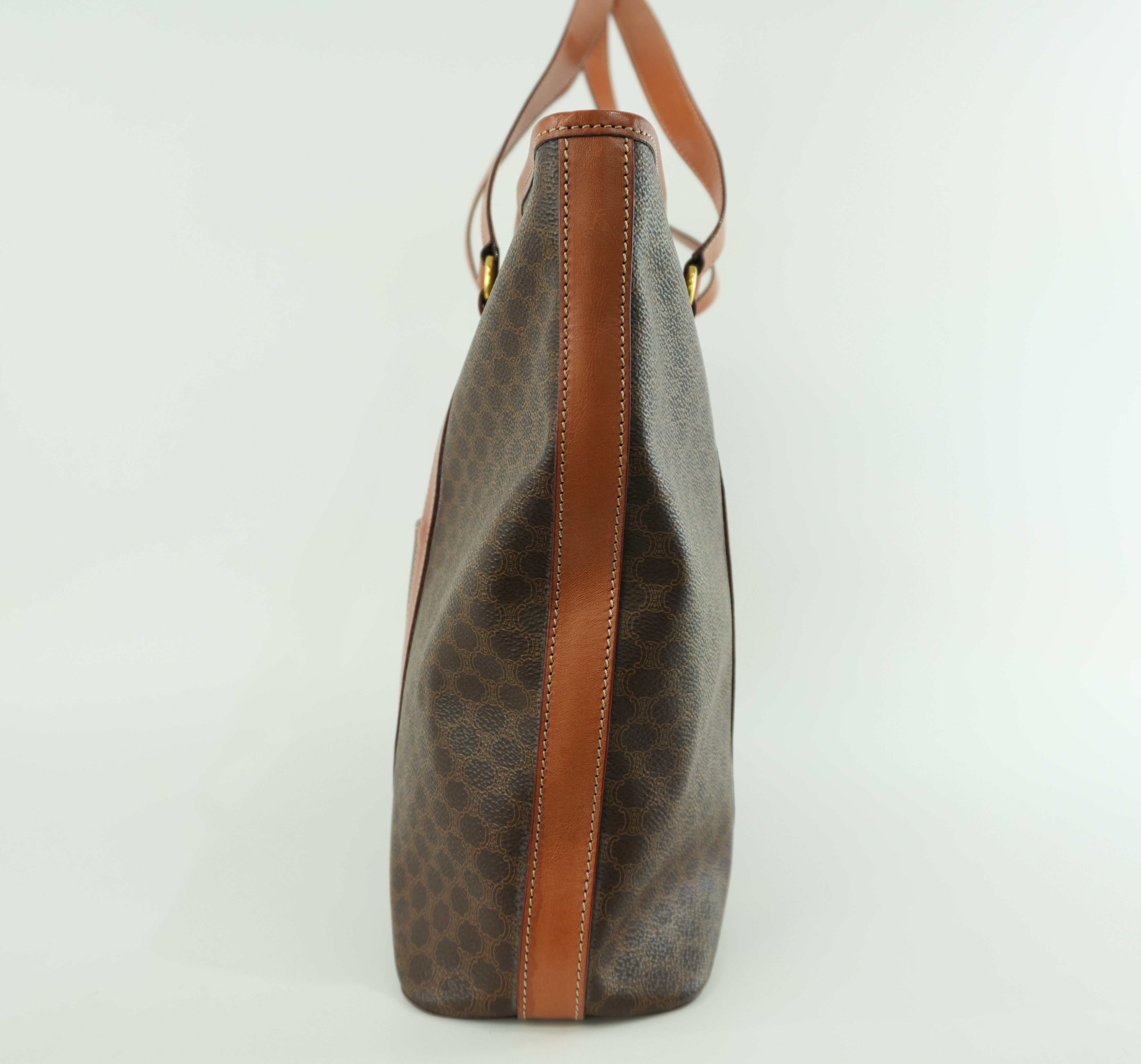 Celine Macadam Tote Bag Used