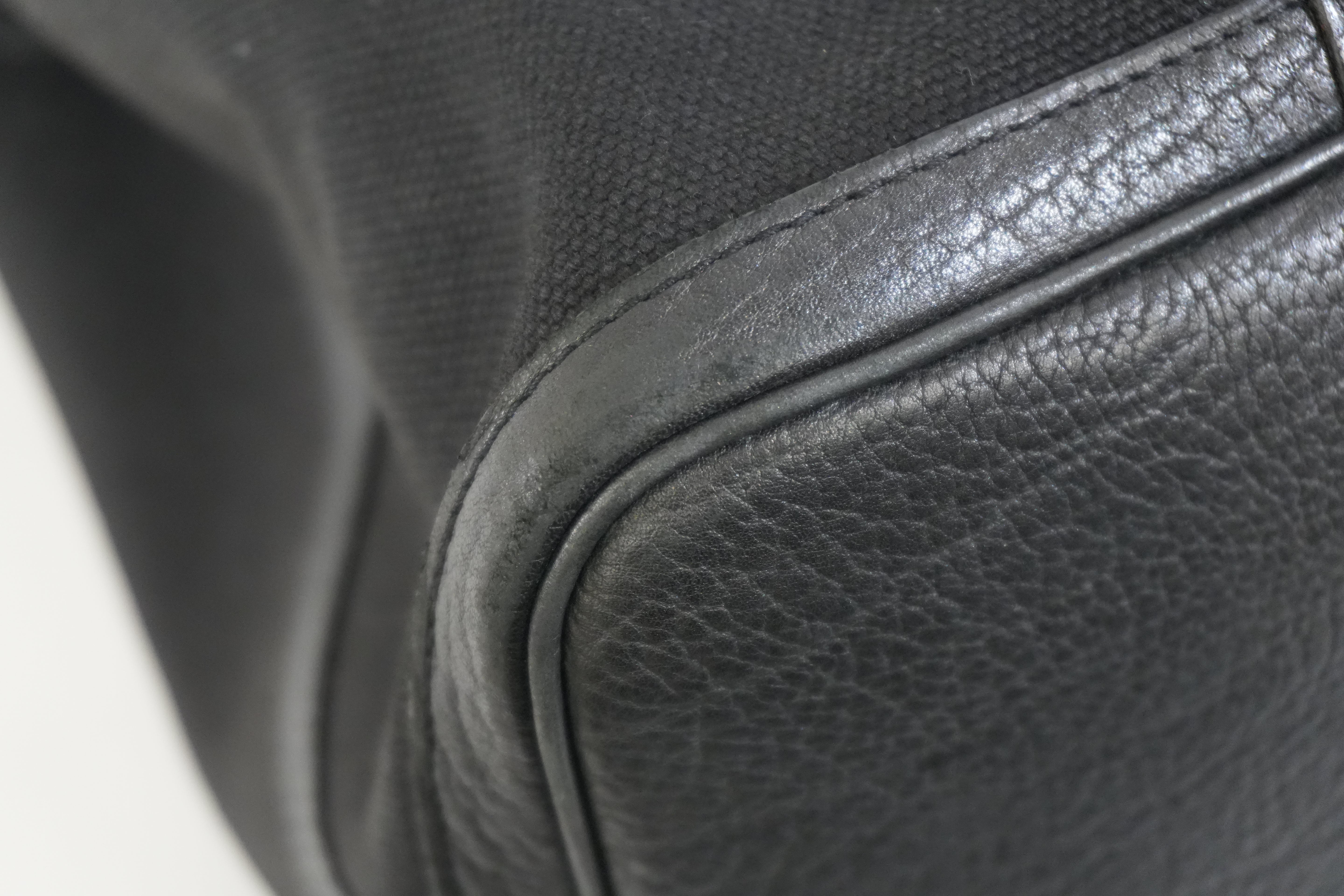 Pre-owned Hermes Petite Ceinture Tote Bag Black