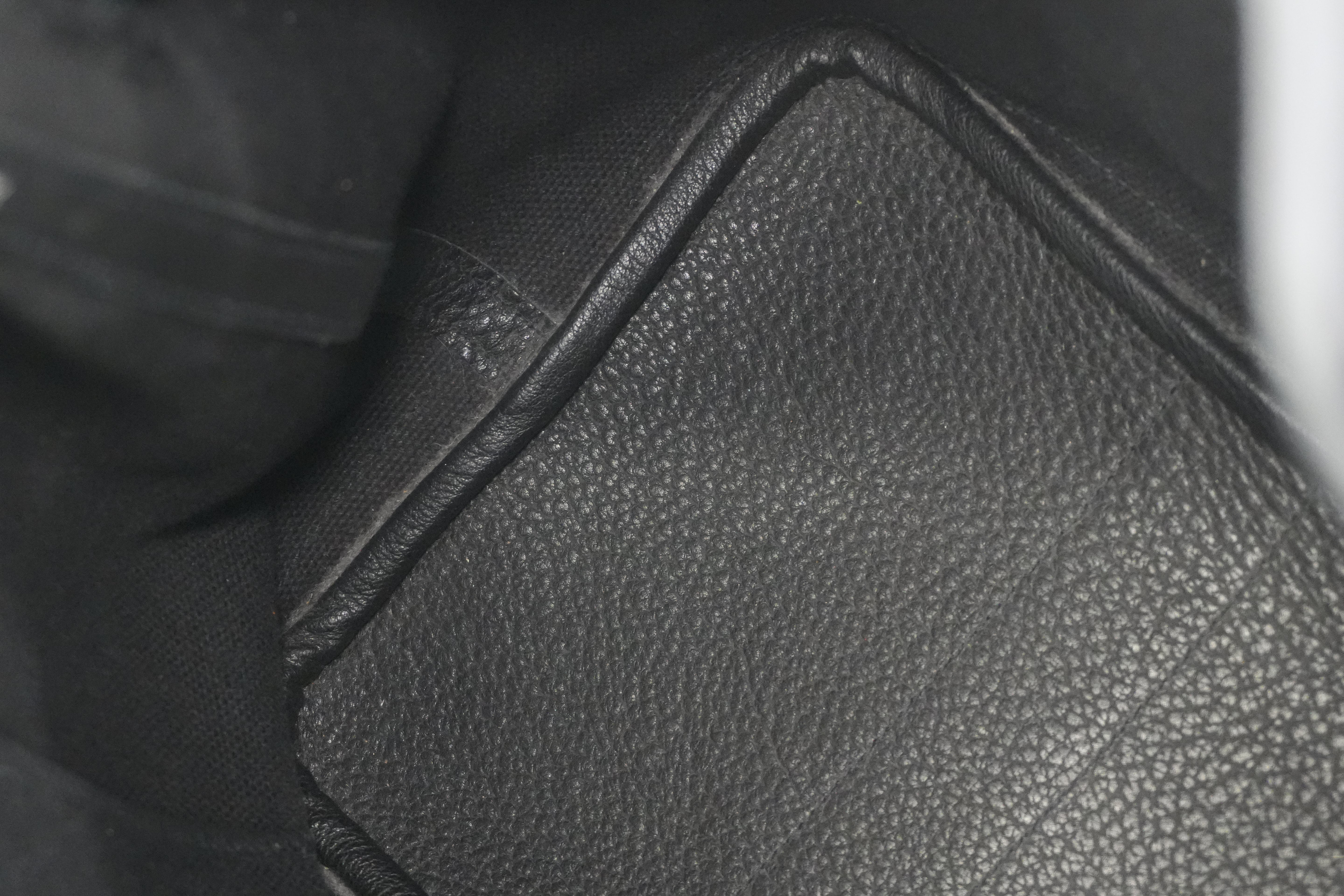 Pre-owned Hermes Petite Ceinture Tote Bag Black