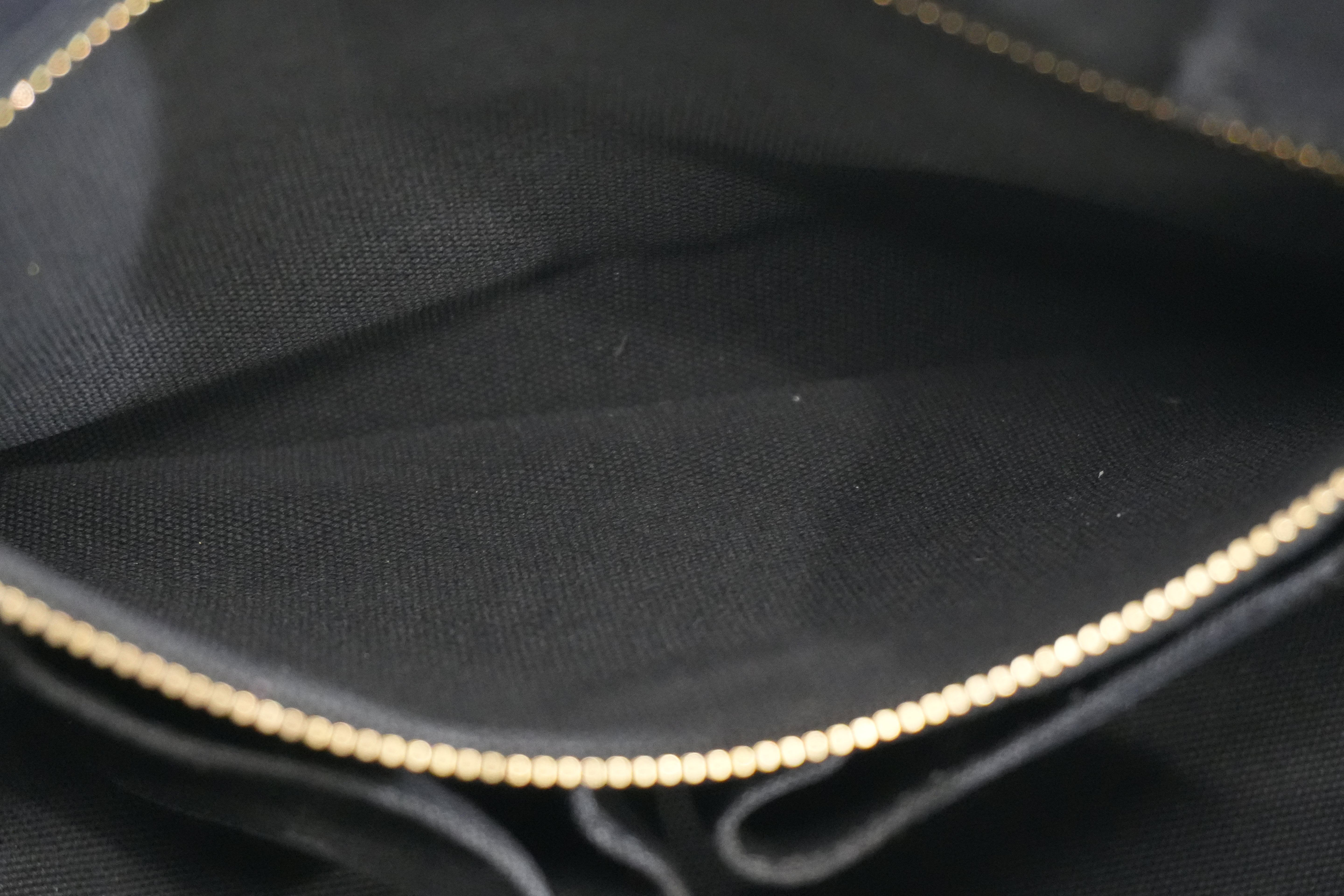 Pre-owned Prada Canapa Enil Tan Handbag Black