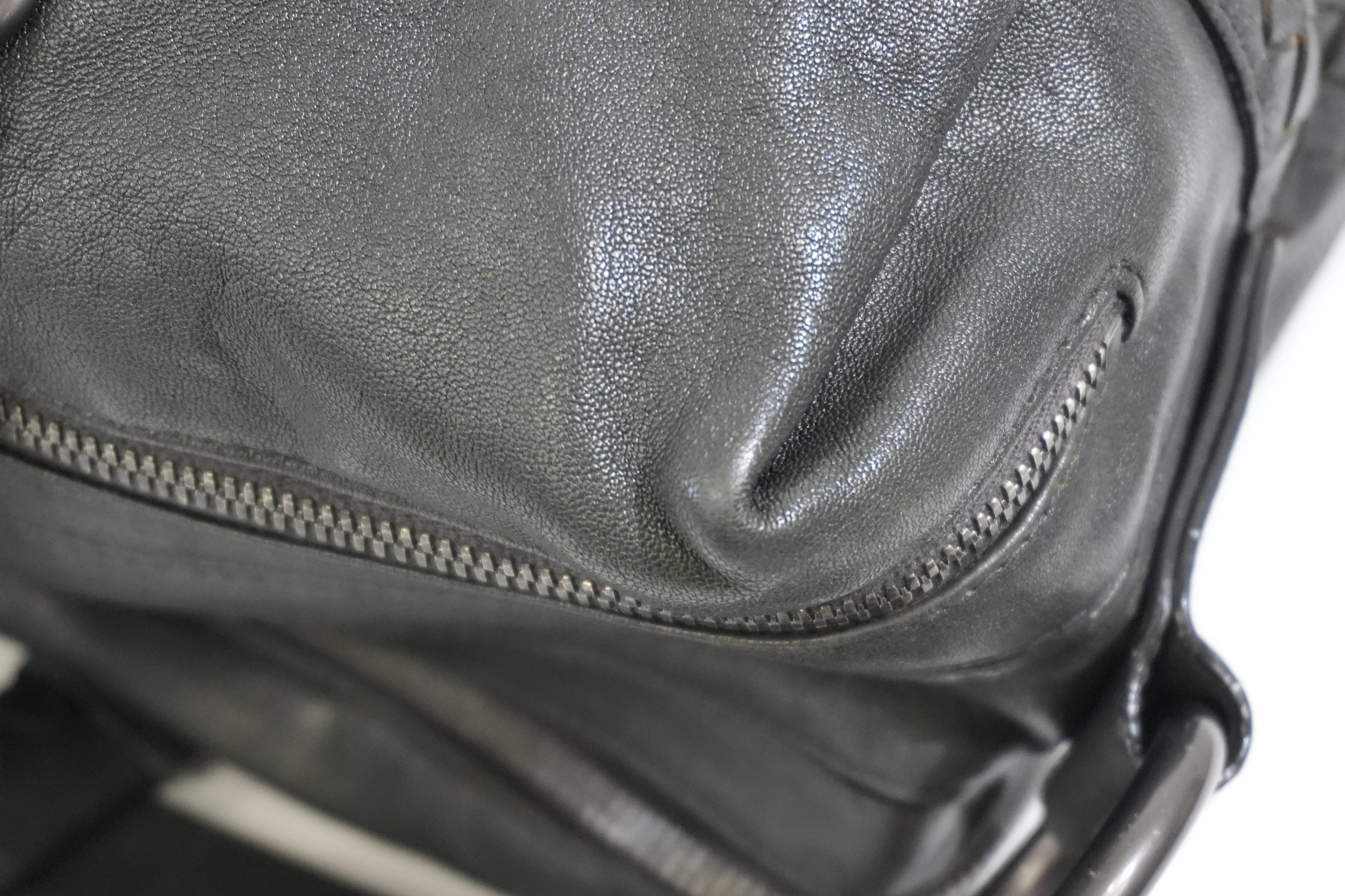 Pre-owned Bottega Two Way Intercciatio Shoulder Bag Gray