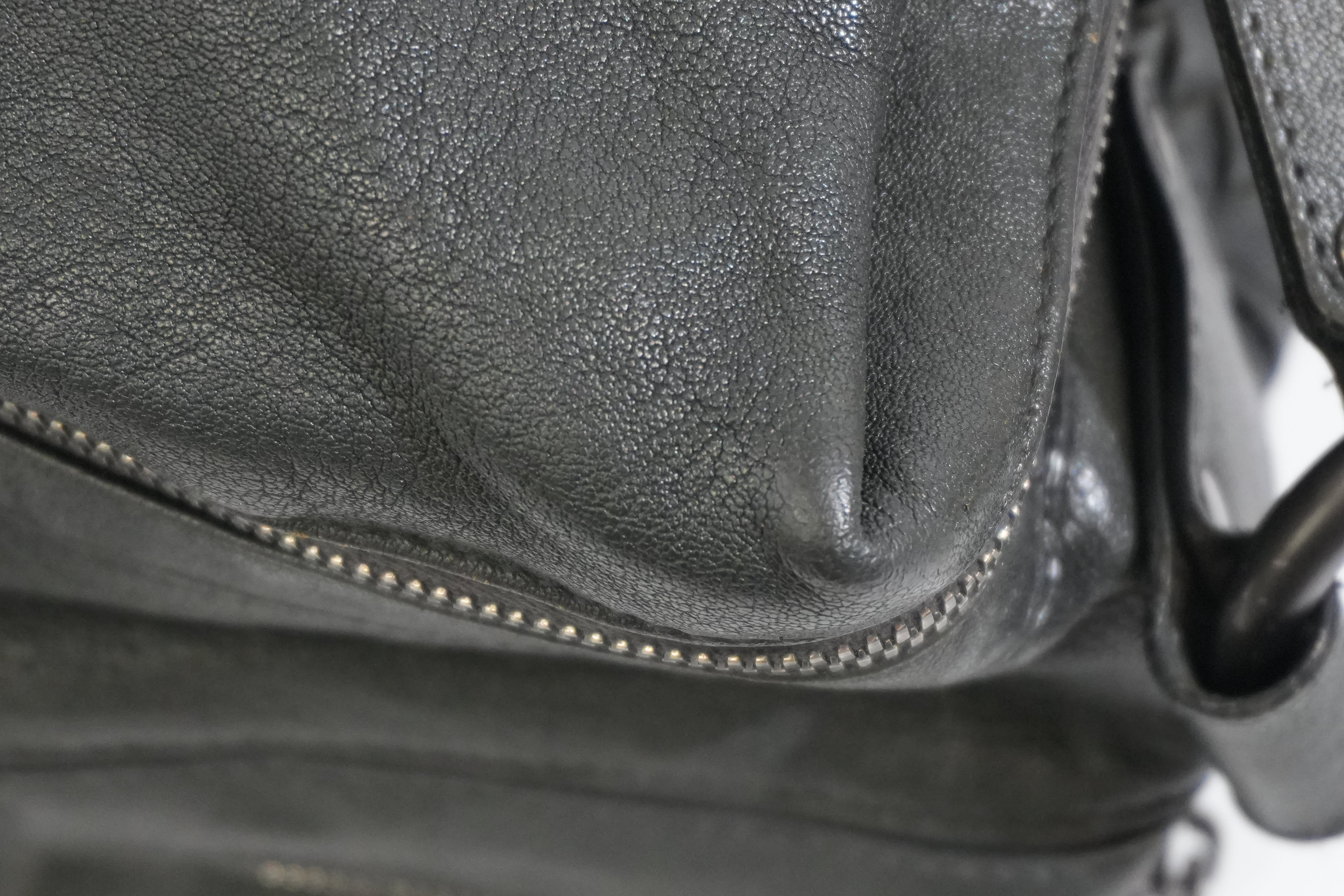 Pre-owned Bottega Two Way Intercciatio Shoulder Bag Gray