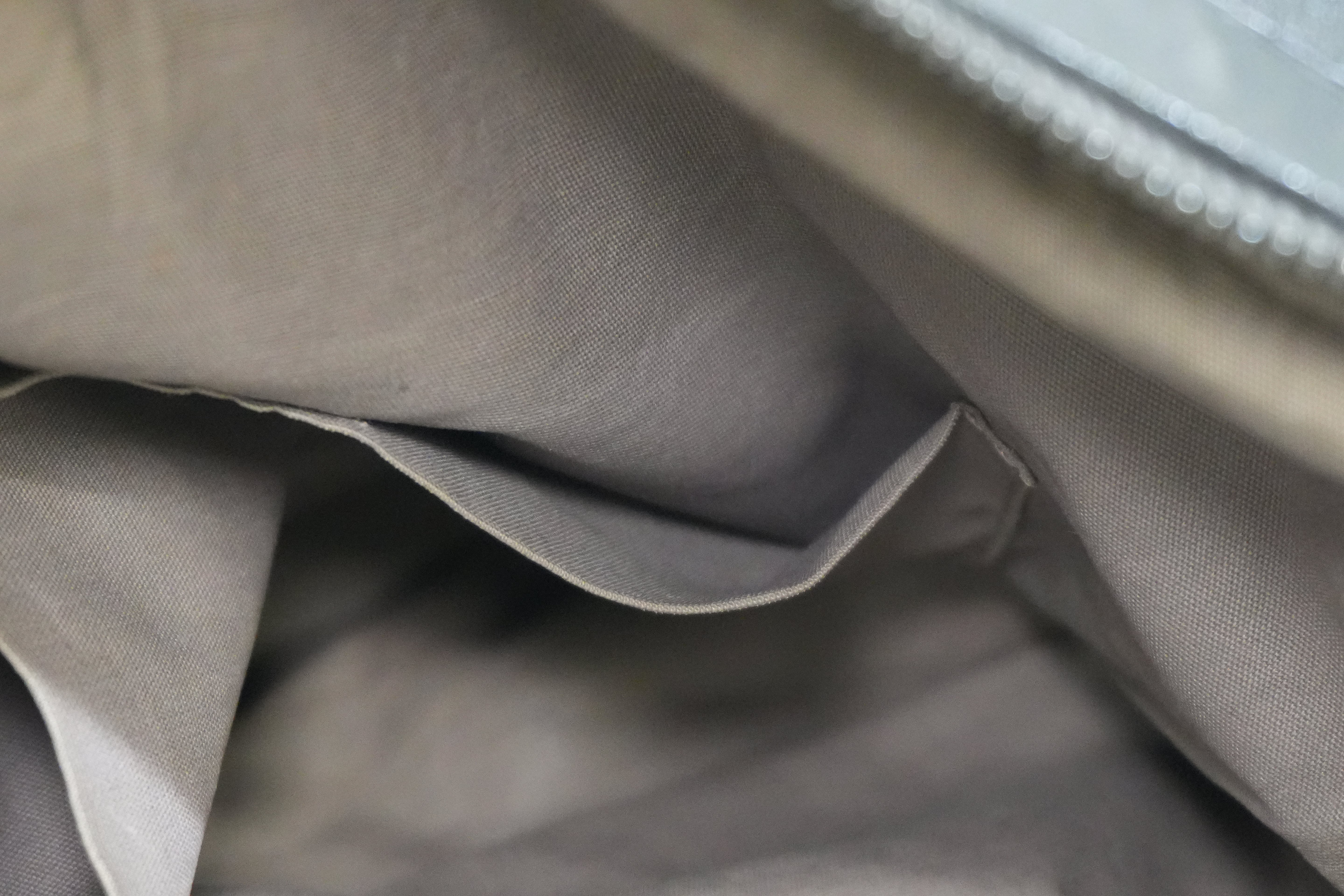 Pre-owned Bottega Two Way Intercciatio Shoulder Bag Gray