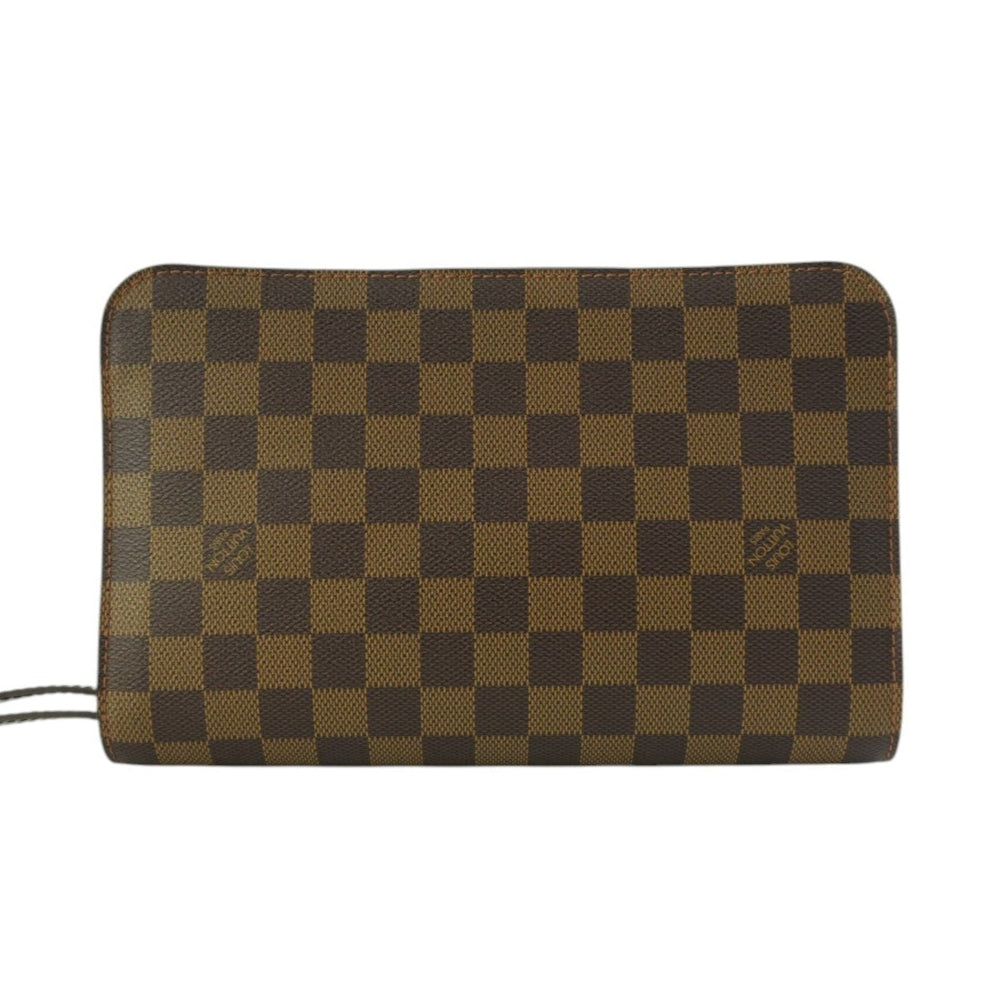 Pre-owned Louis Vuitton Damier Ebene Saint Louis Clutch Bag