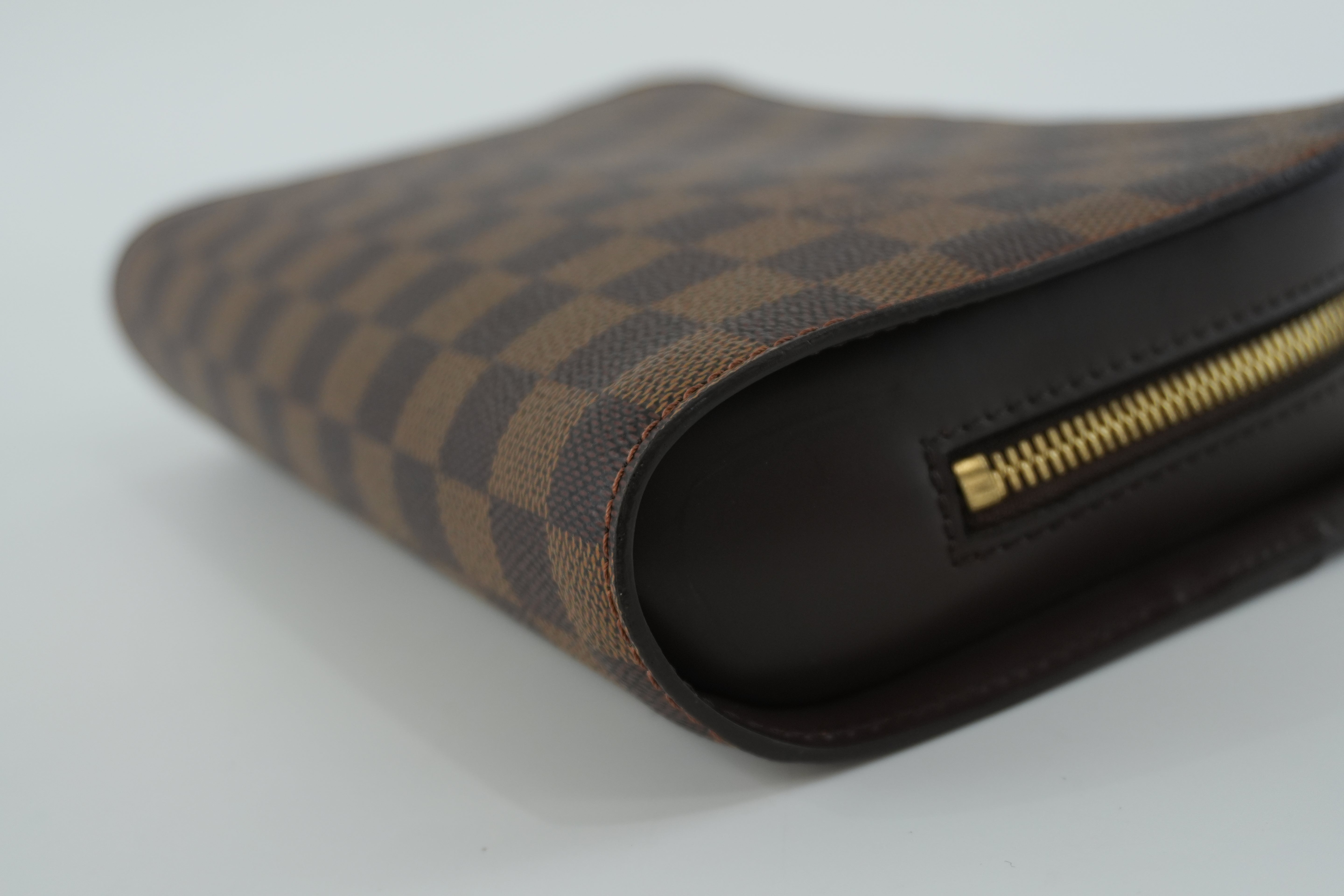 Pre-owned Louis Vuitton Damier Ebene Saint Louis Clutch Bag