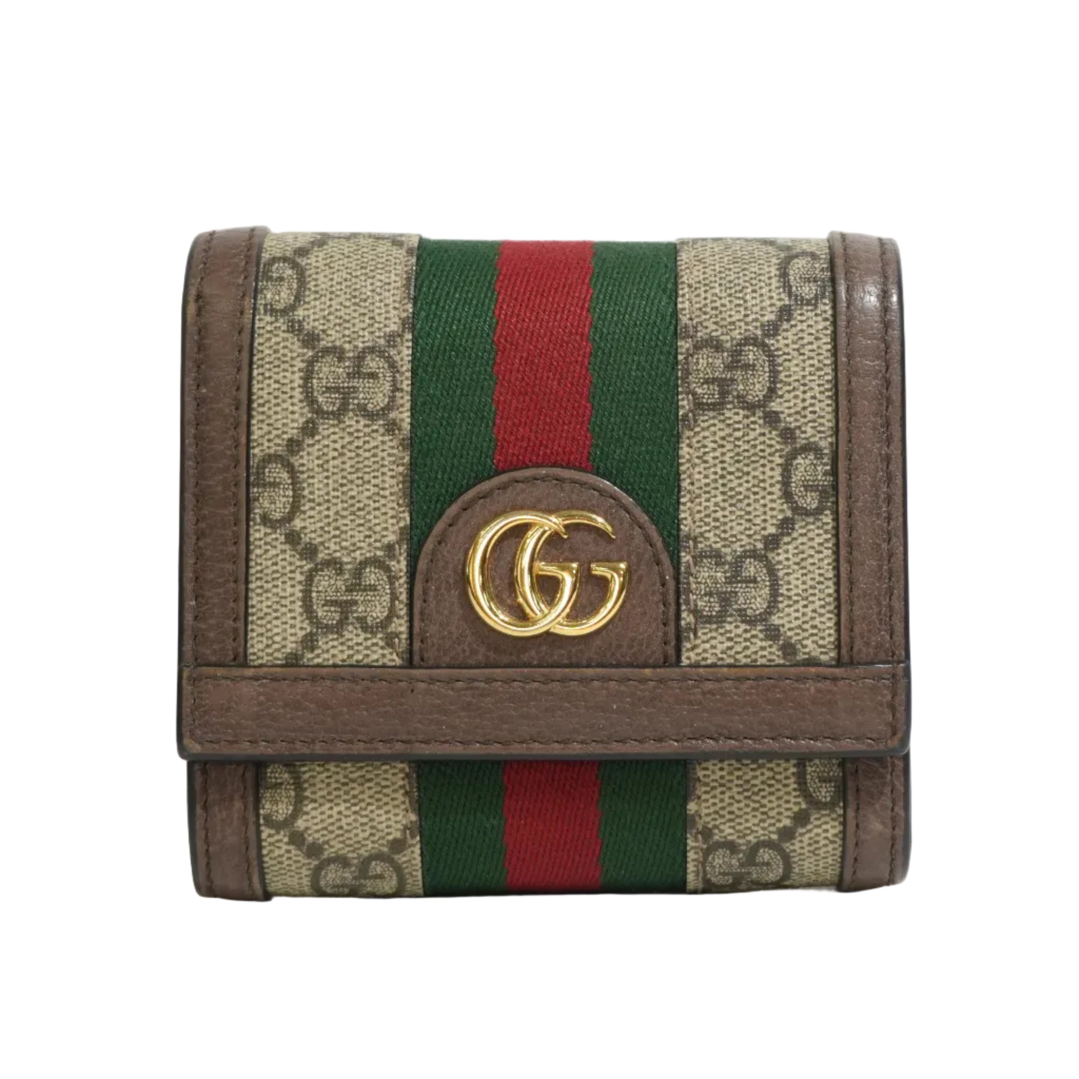 Pre-owned Gucci Ophidia Compact Wallet