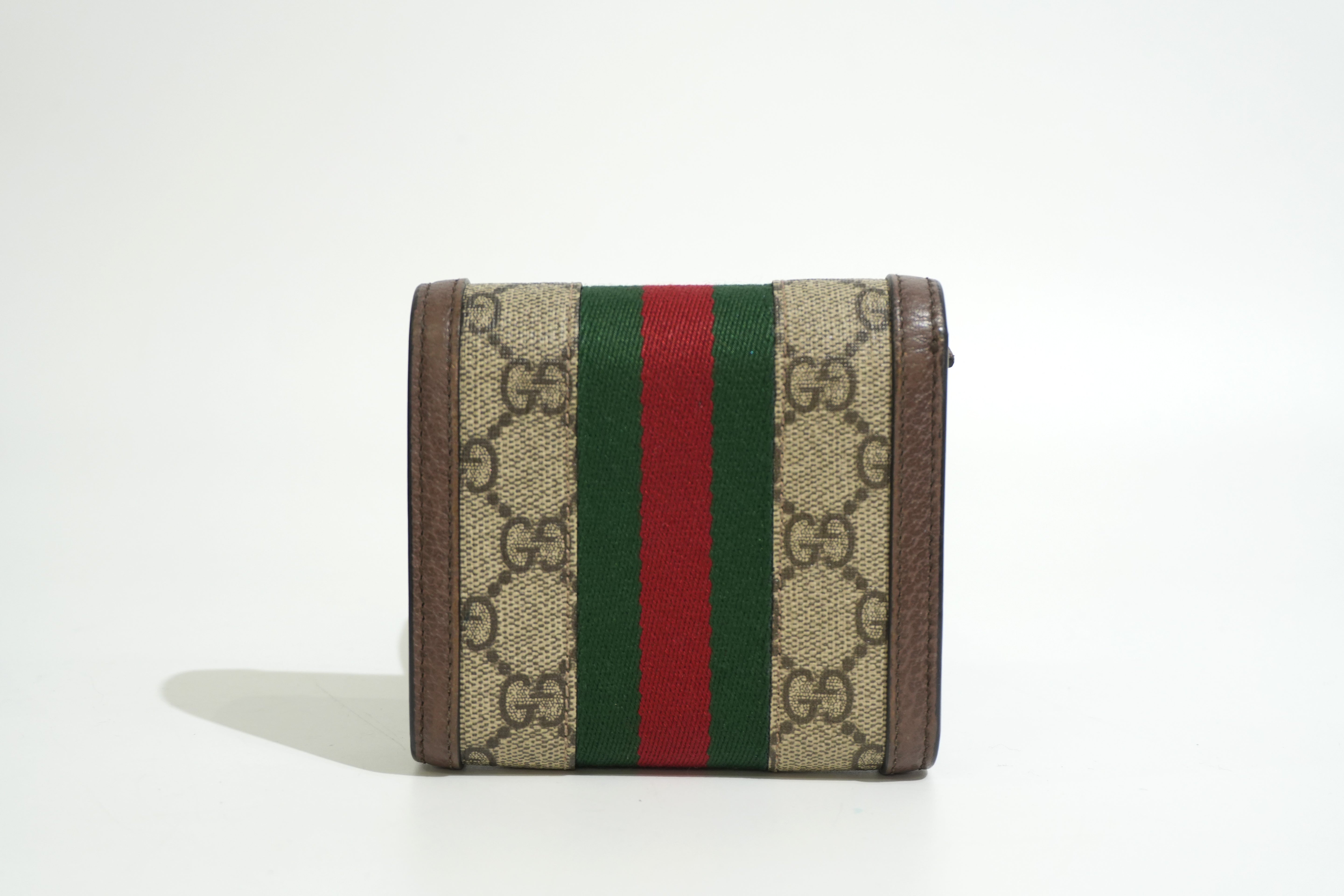 Pre-owned Gucci Ophidia Compact Wallet