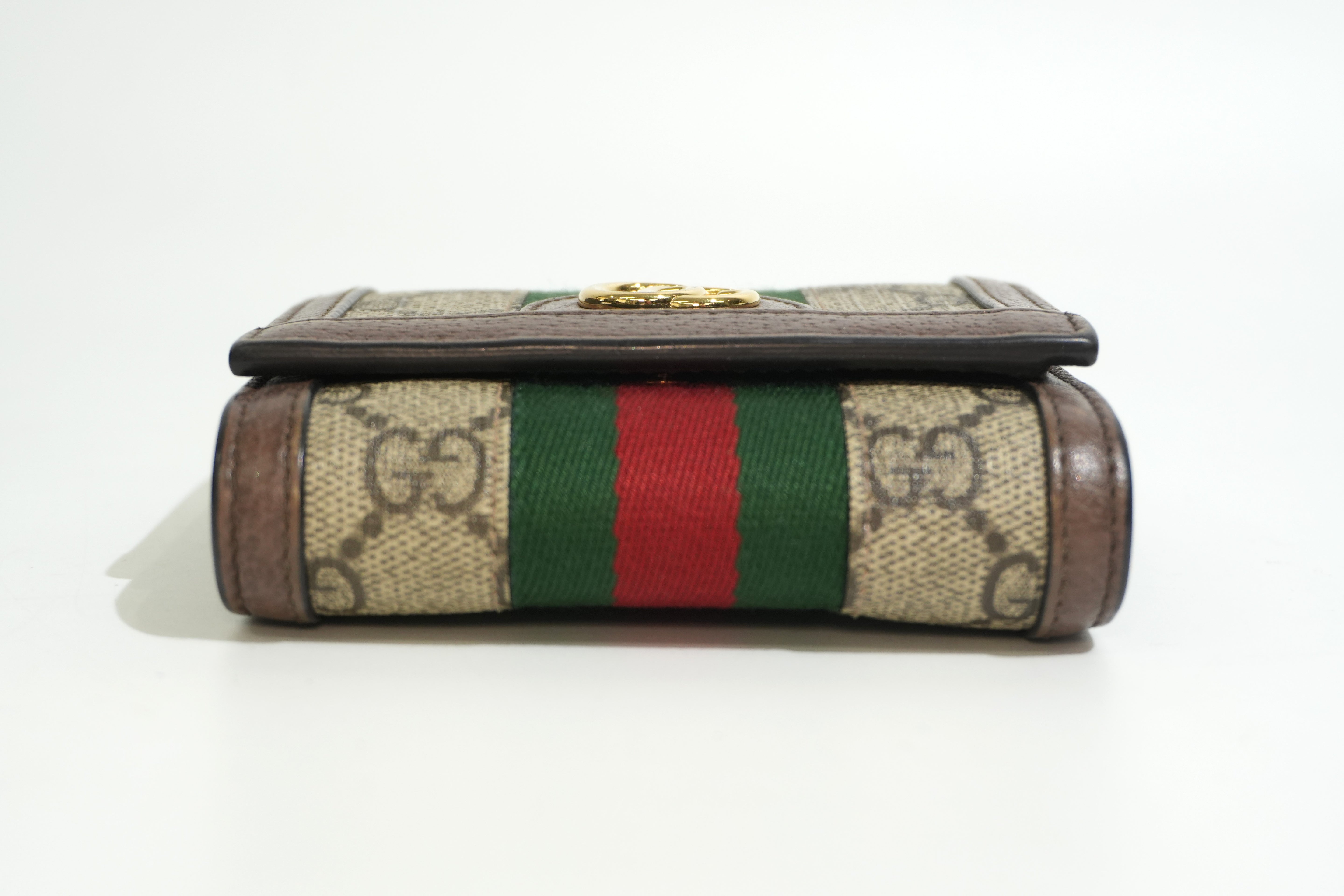 Pre-owned Gucci Ophidia Compact Wallet
