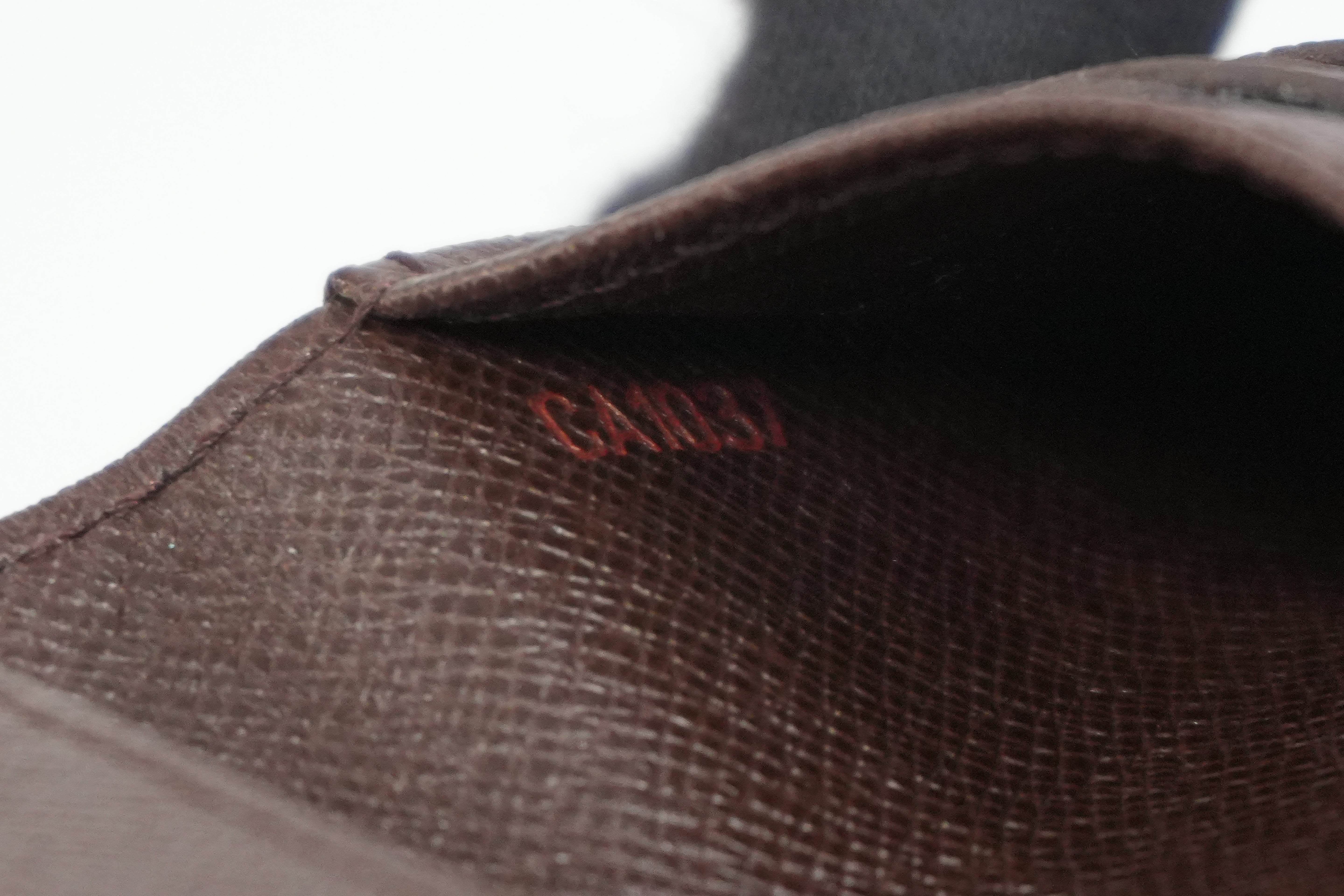 Pre-owned Louis Vuitton Damier Ebene Bifold Wallet