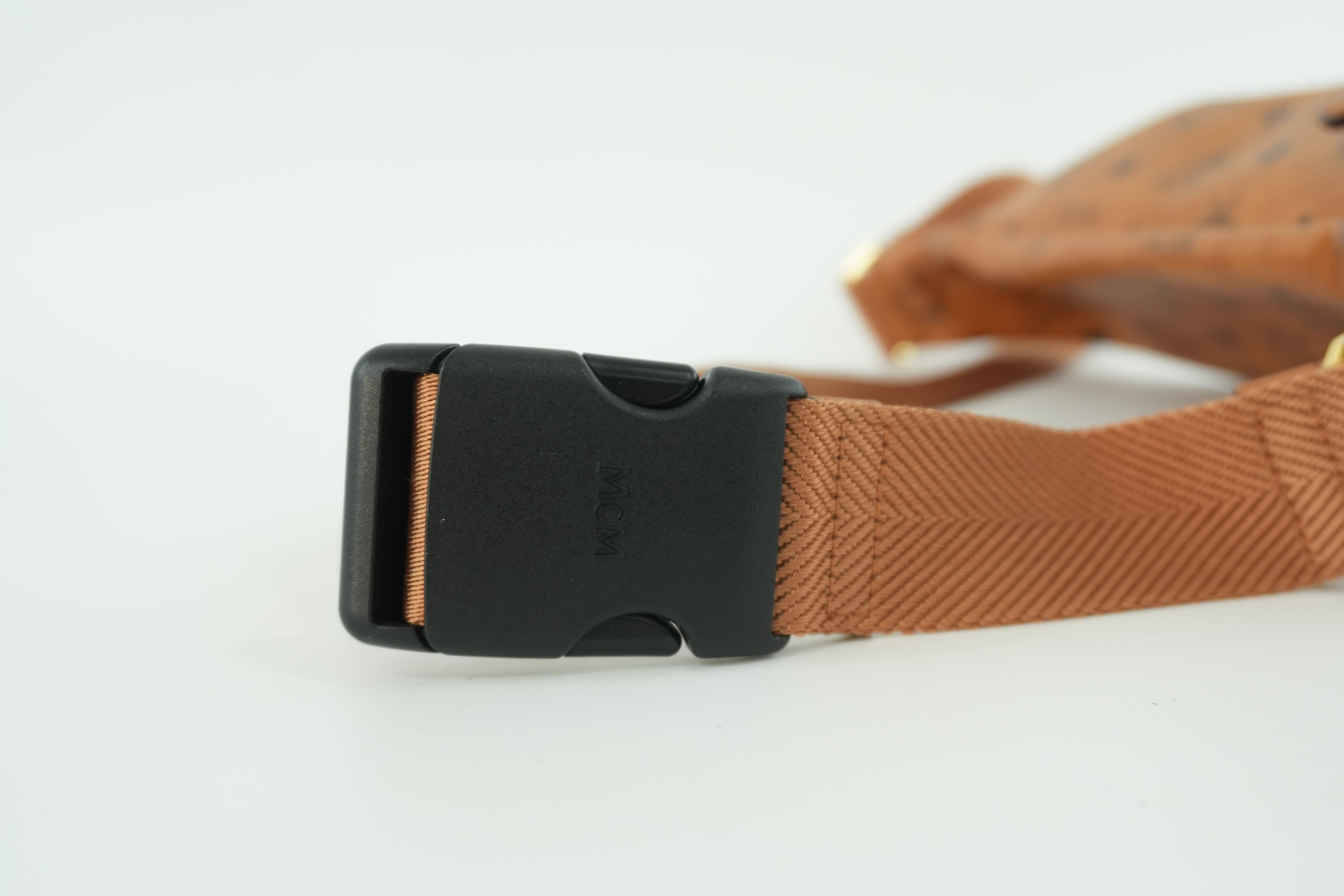 MCM Waist Bag Cognac Used