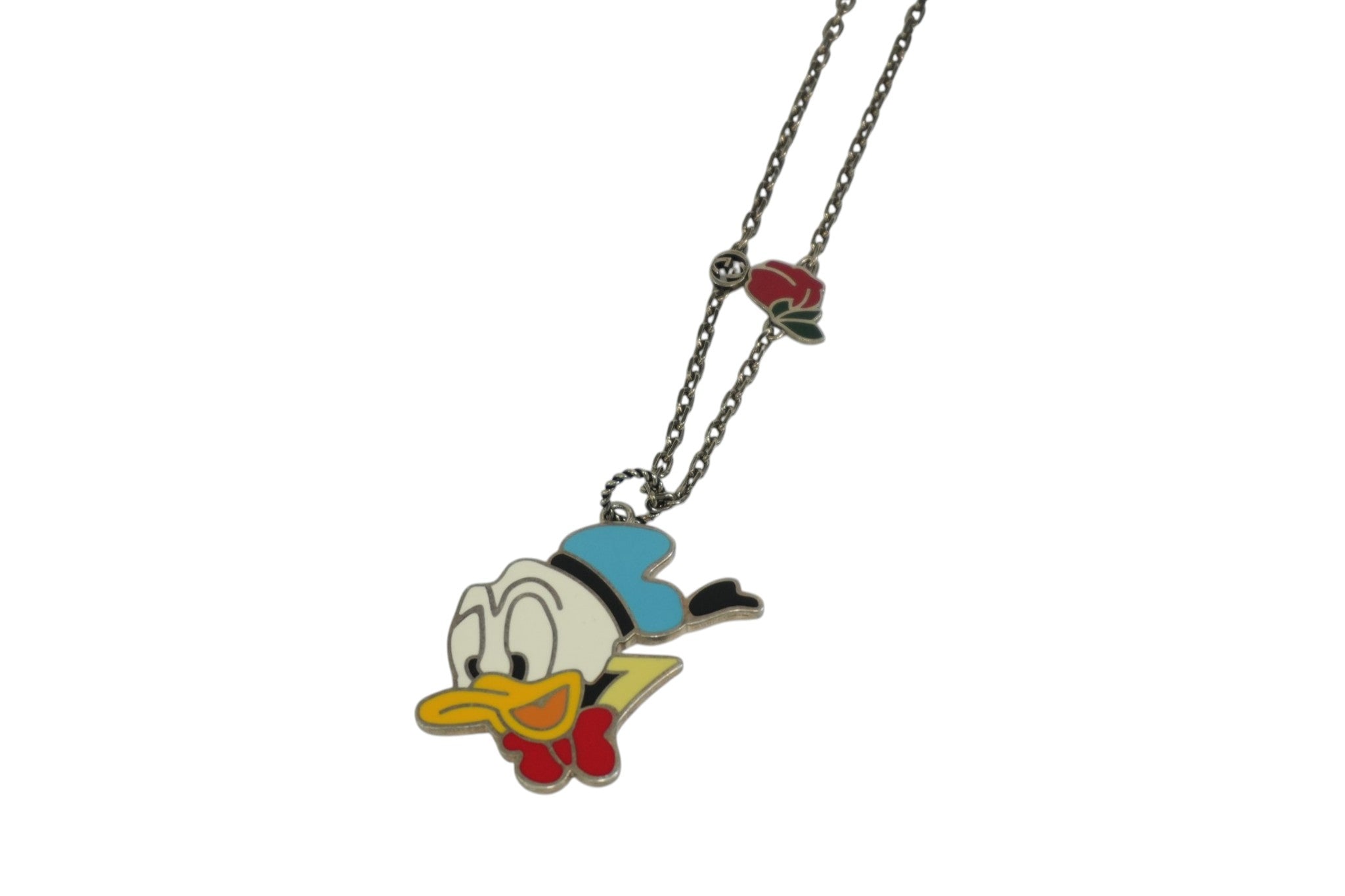 Pre-owned Gucci Donald Duck Necklace