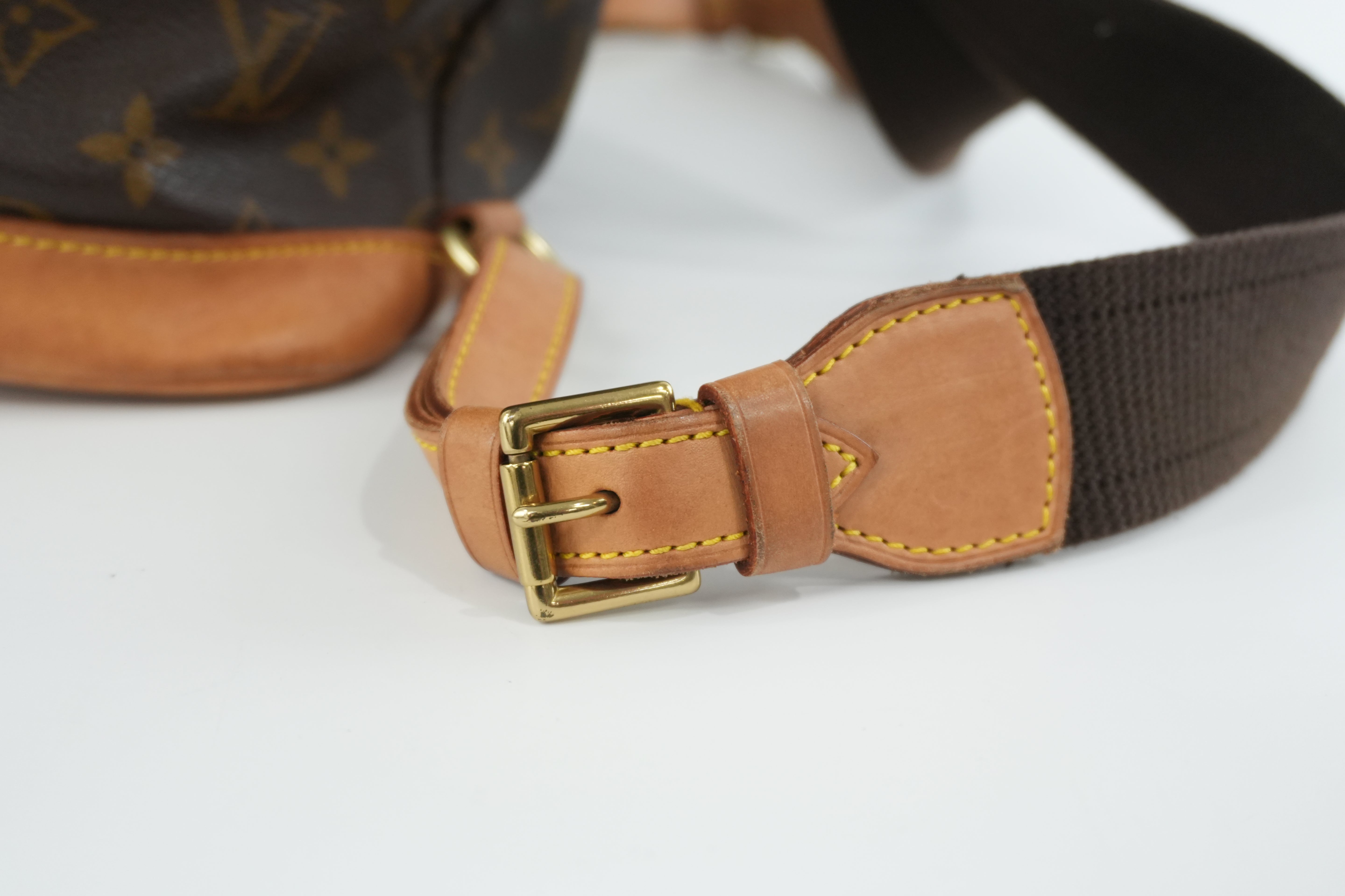 Louis Vuitton Monogram Montsouris GM Backpack Used