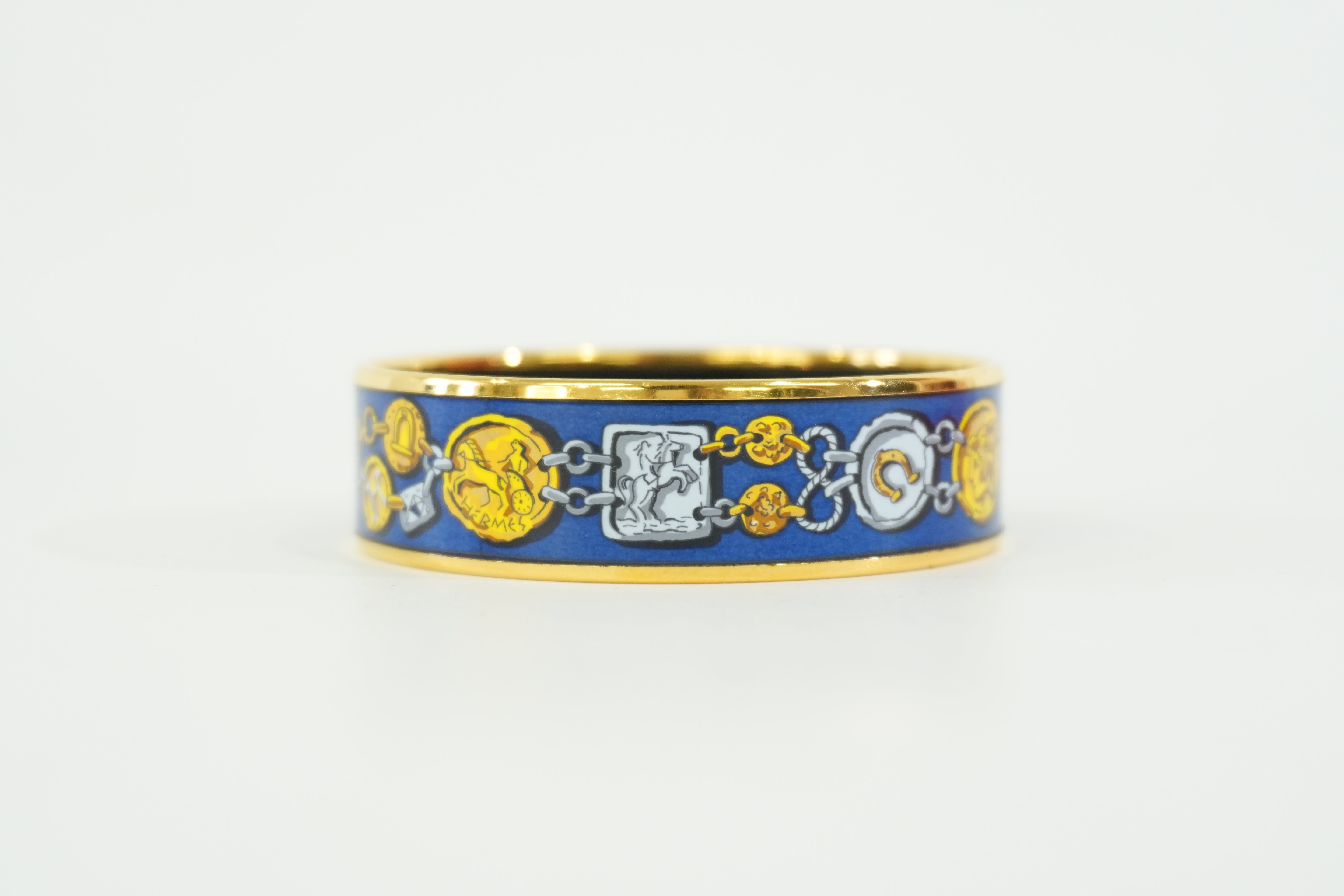 Pre-owned Hermes Bangle Blue