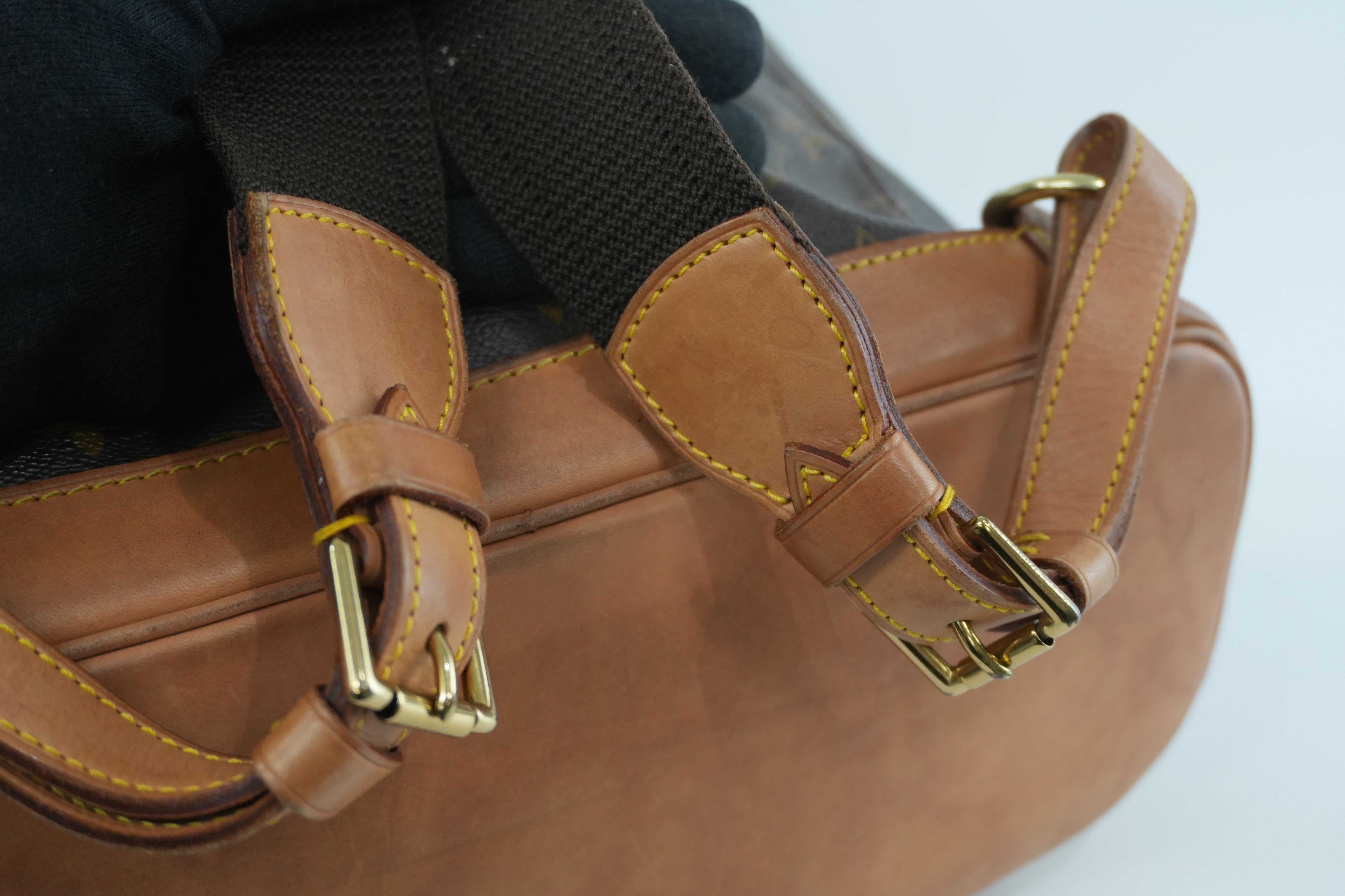 Louis Vuitton Monogram Montsouris GM Backpack Used