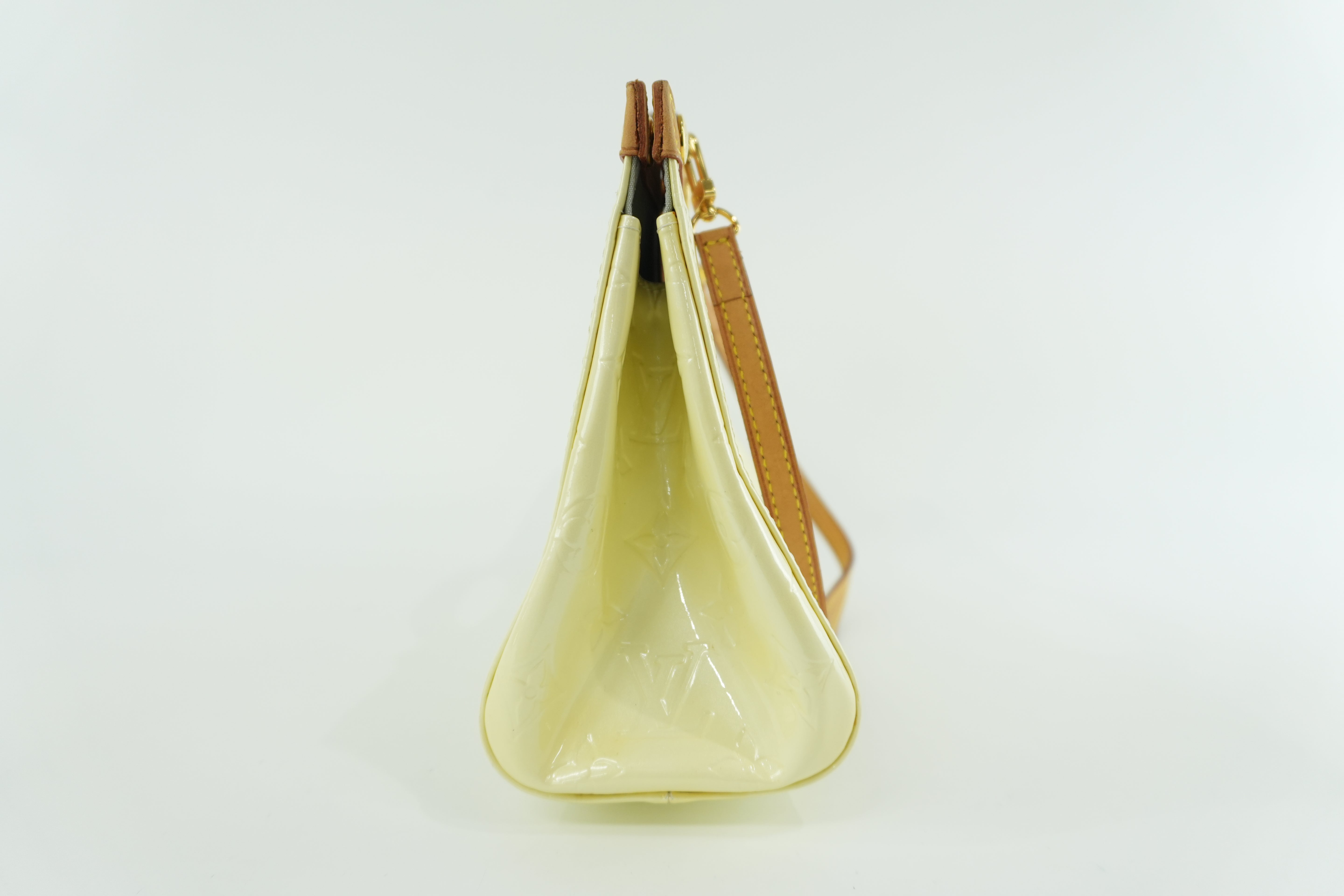 Louis Vuitton Roxbury Vernis Two Way Shoulder Bag Yellow Used