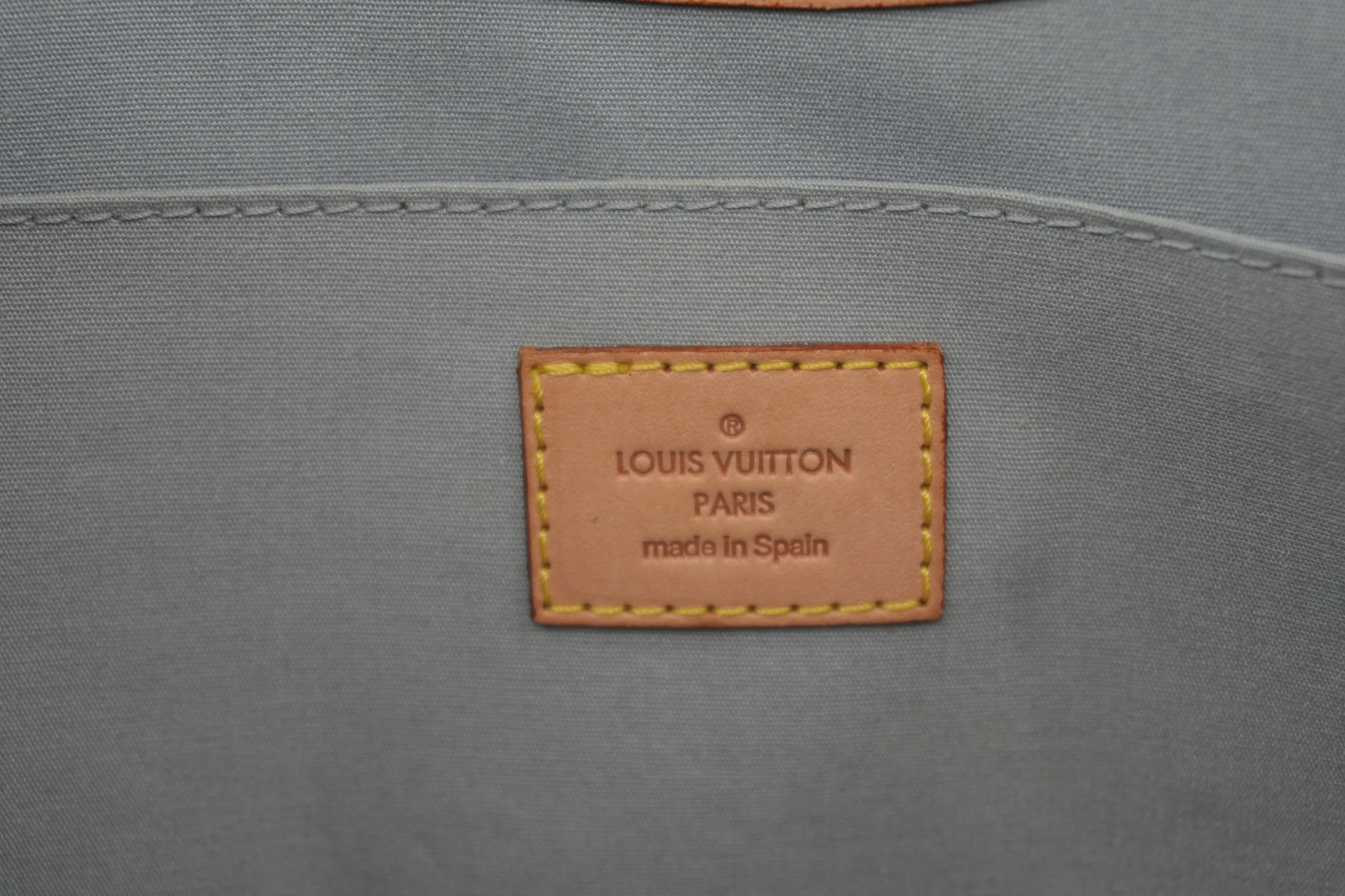 Louis Vuitton Roxbury Vernis Two Way Shoulder Bag Yellow Used