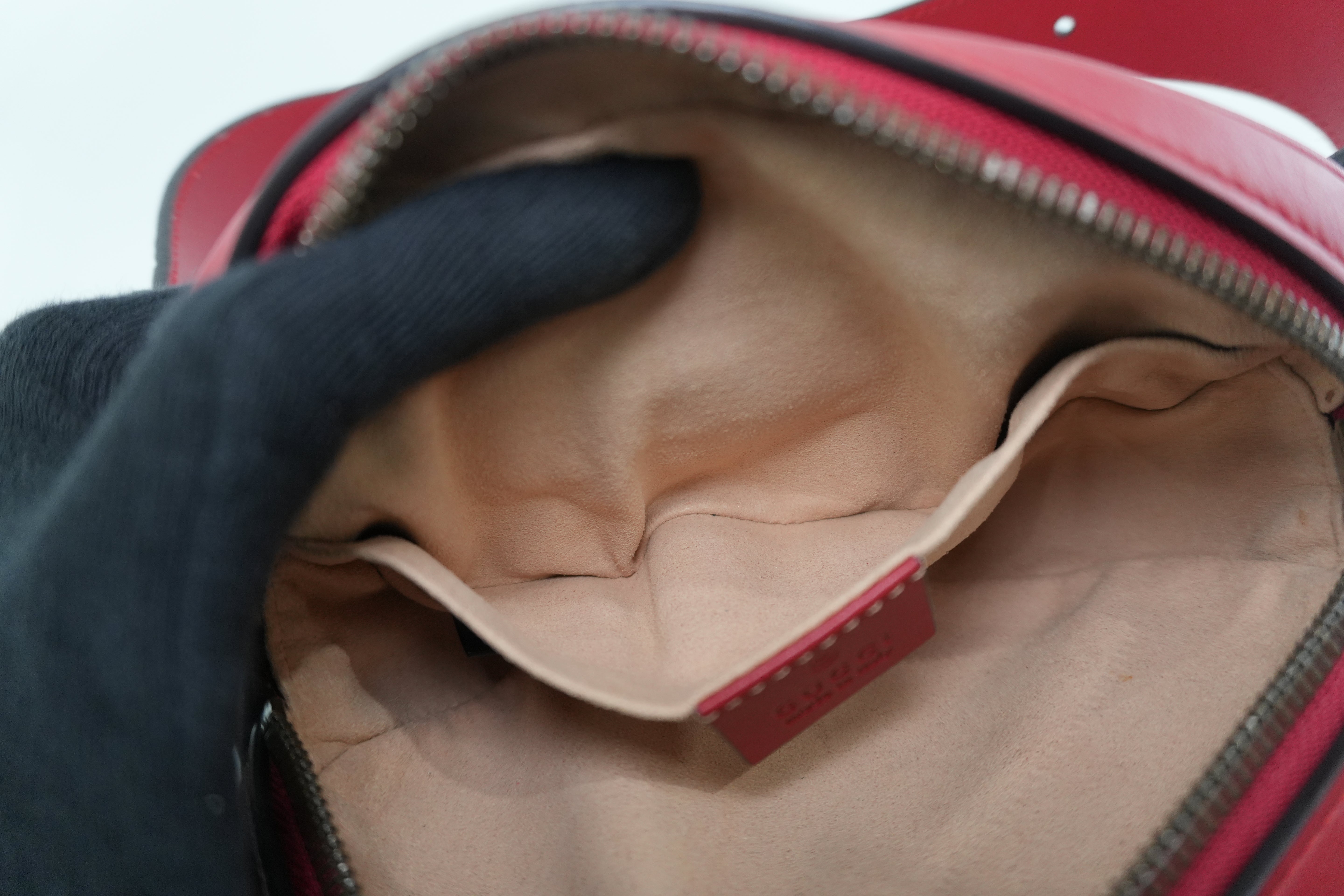 Gucci Marmont Waist Bag Red Size 75