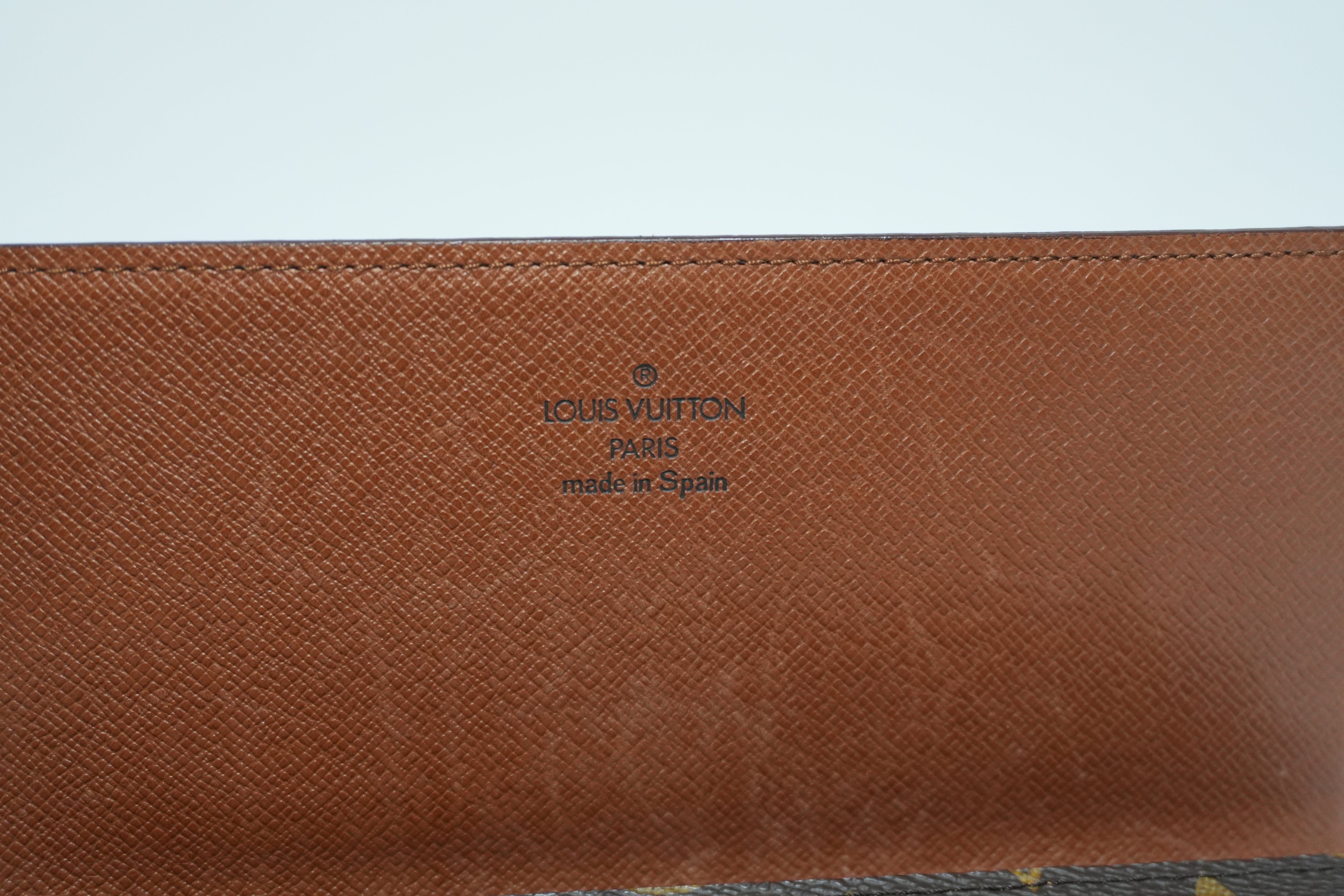 Louis Vuitton Monogram Long Wallet Used