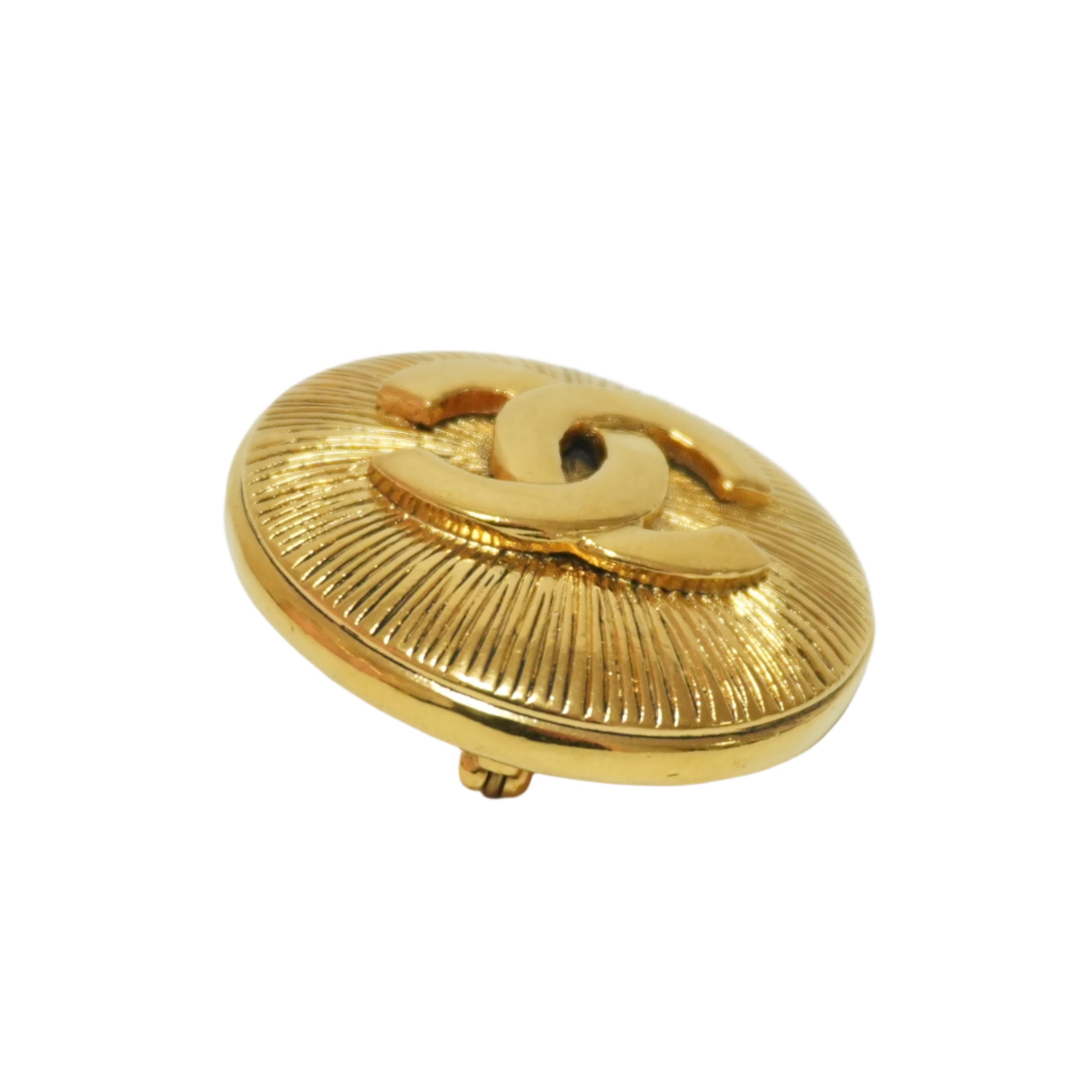 Chanel Brooch Coco Mark Used